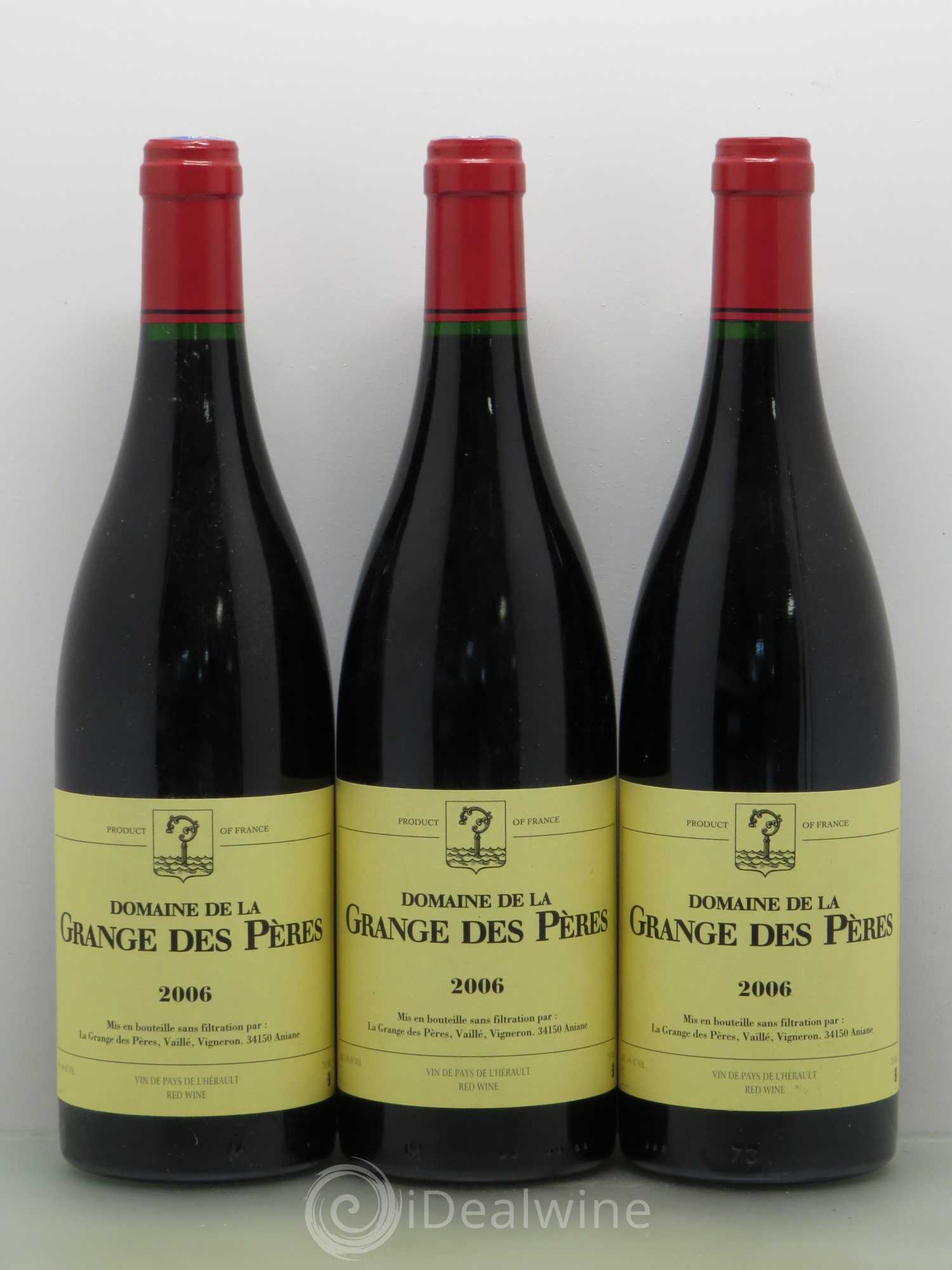 Pays d'Hérault Grange des Pères Laurent Vaillé 2006 - Lot de 6 bouteilles - 2