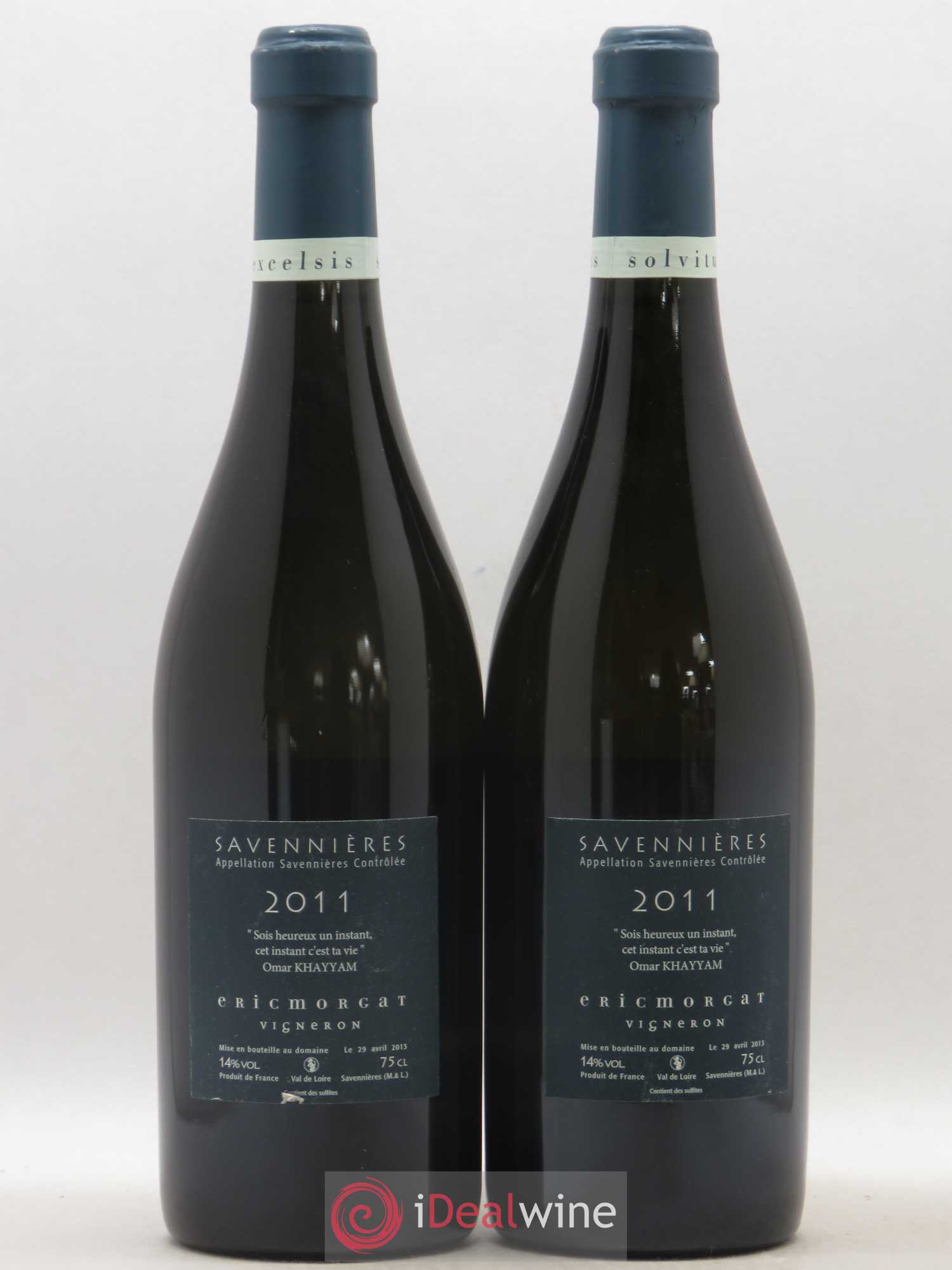 Savennières L'Enclos Eric Morgat 2011 - Lot de 2 bouteilles - 1