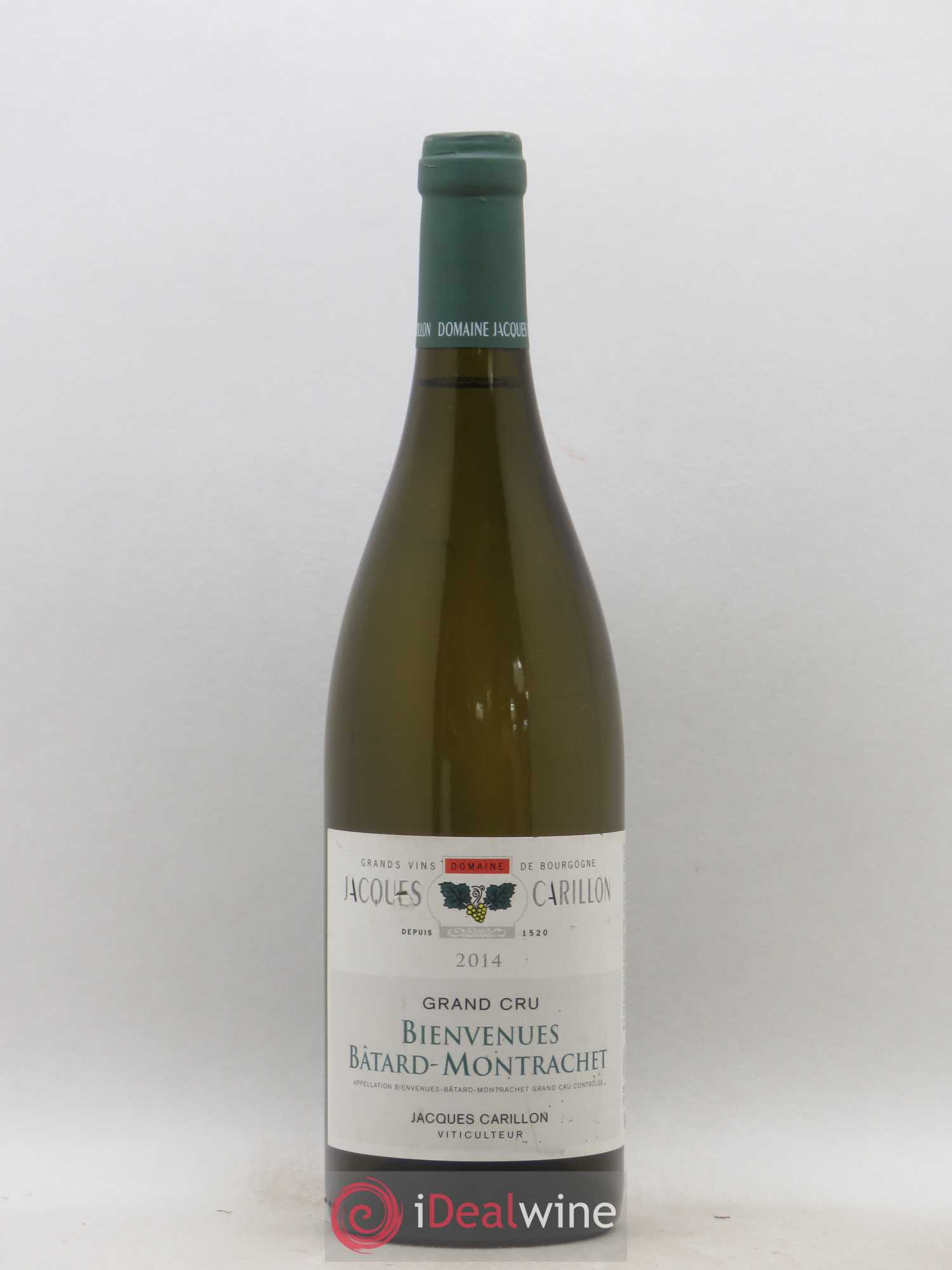 Bienvenues-Bâtard-Montrachet Grand Cru Jacques Carillon (Domaine) 2014 - Lot de 1 bouteille - 0