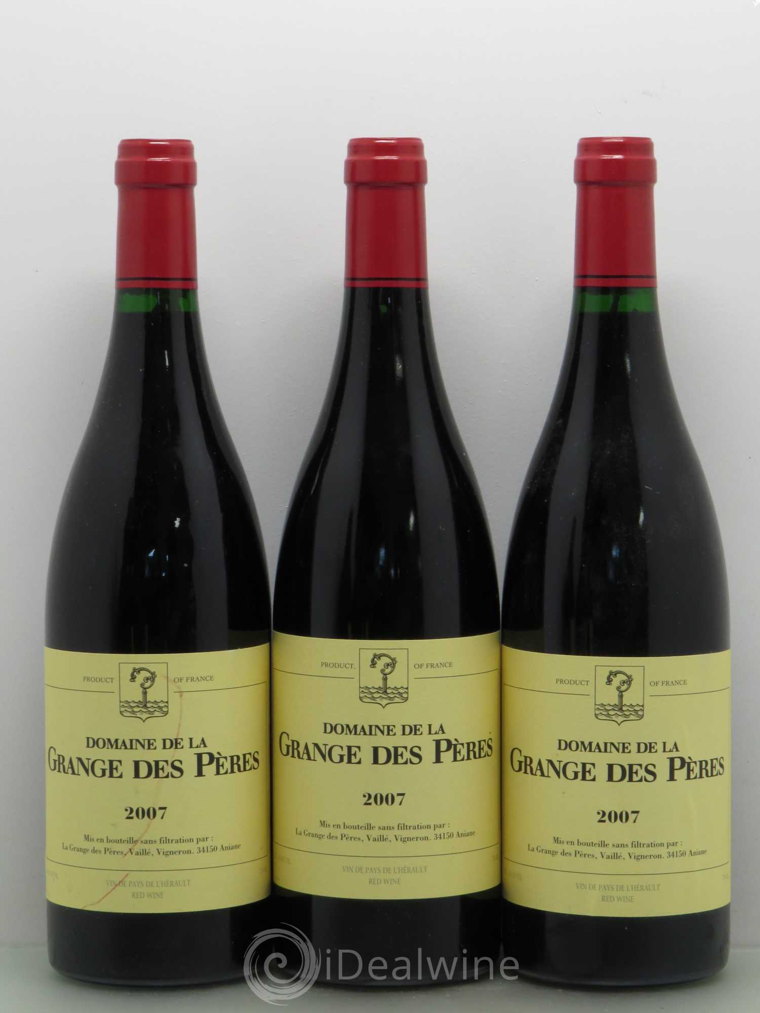 Pays d'Hérault Grange des Pères Laurent Vaillé 2007 - Lot de 6 bouteilles - 1