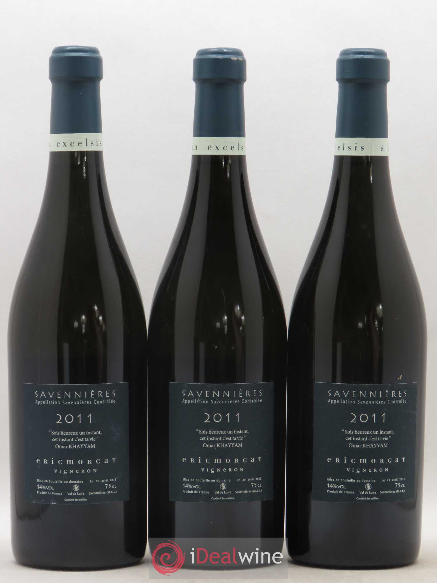 Savennières L'Enclos Eric Morgat 2011 - Lot de 3 bouteilles - 1