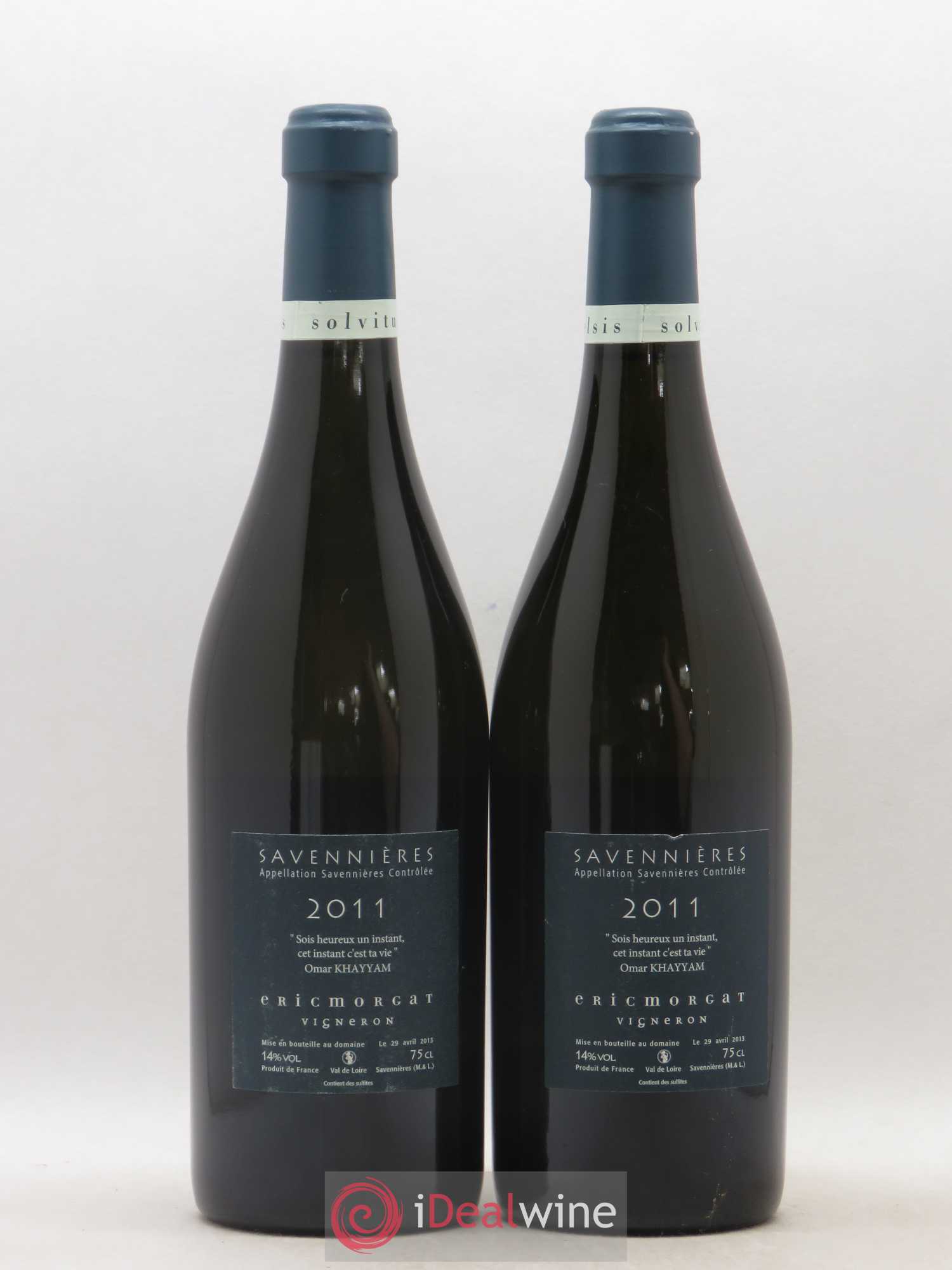 Savennières L'Enclos Eric Morgat 2011 - Lot de 2 bouteilles - 1