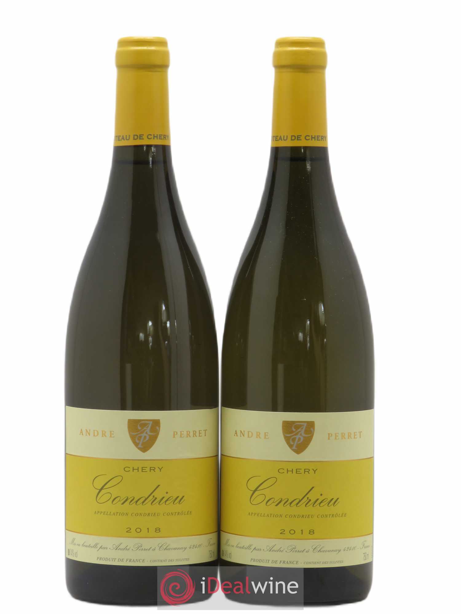 Condrieu Chery André Perret 2018 - Lot de 2 bouteilles - 0