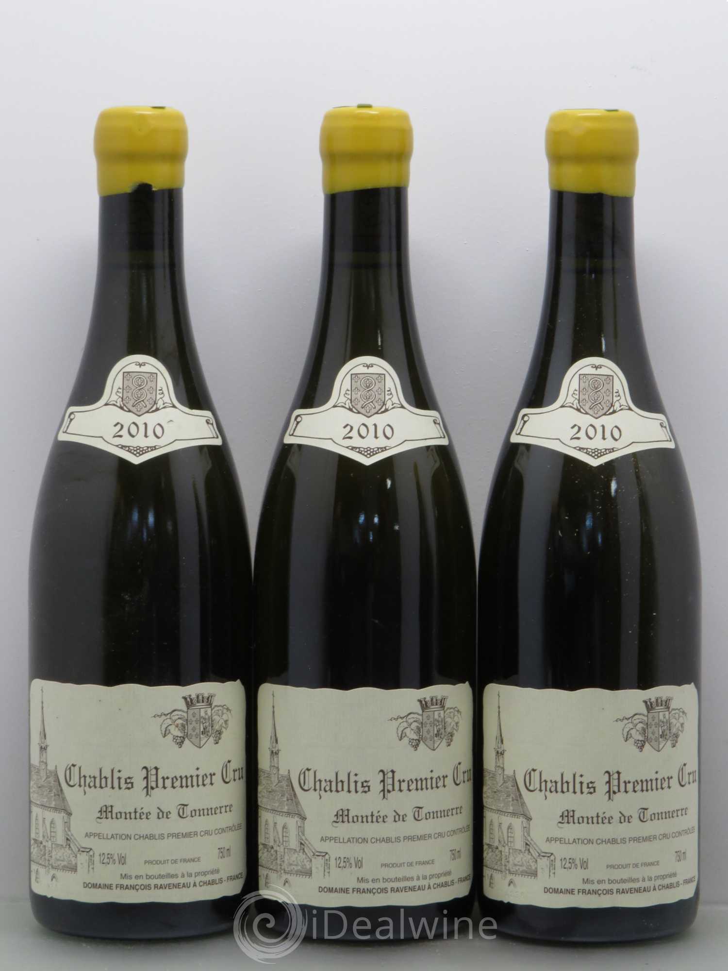 Chablis 1er Cru Montée de Tonnerre Raveneau (Domaine) 2010 - Lot de 12 bouteilles - 2