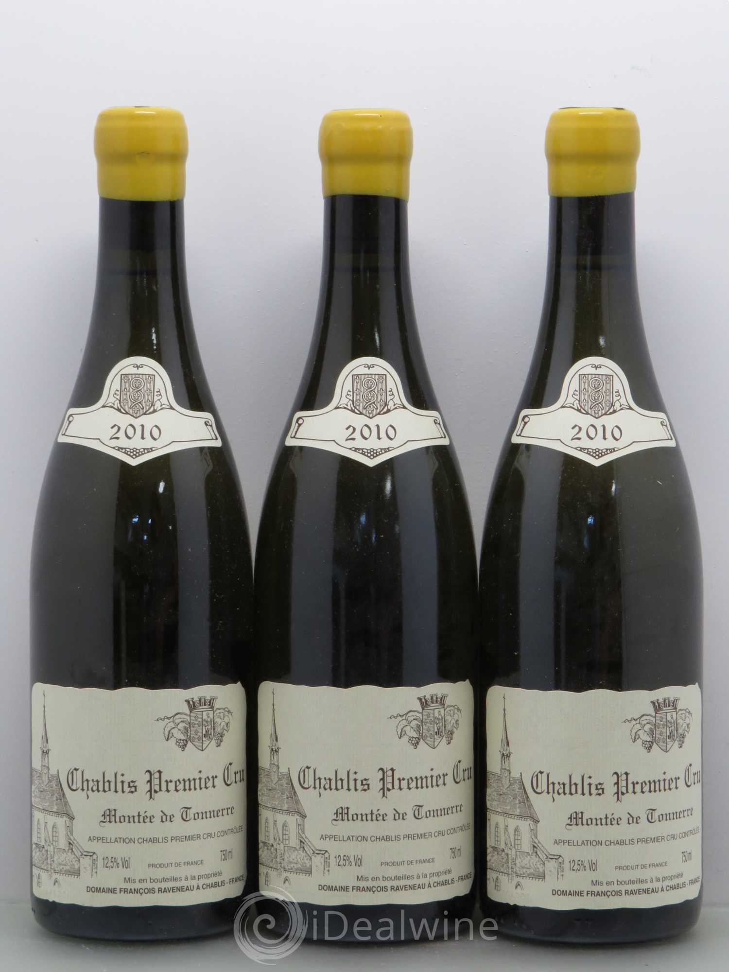 Chablis 1er Cru Montée de Tonnerre Raveneau (Domaine) 2010 - Lot de 12 bouteilles - 3