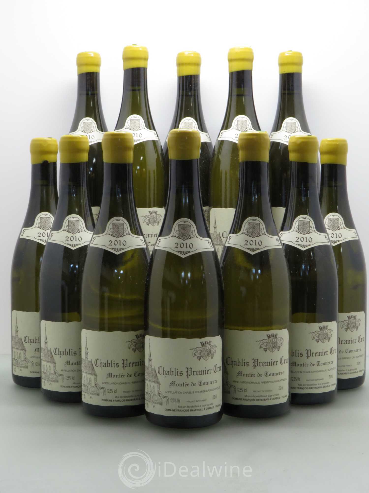 Chablis 1er Cru Montée de Tonnerre Raveneau (Domaine) 2010 - Lot de 12 bouteilles - 0
