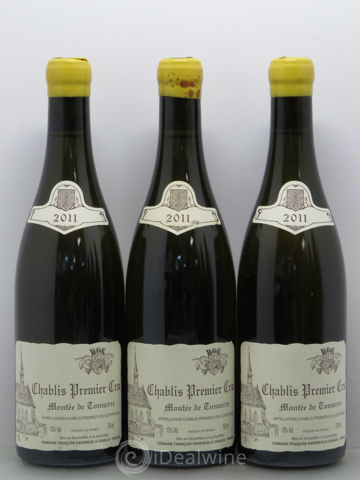 Chablis 1er Cru Montée de Tonnerre Raveneau (Domaine) 2011 - Lot de 12 bouteilles - 3