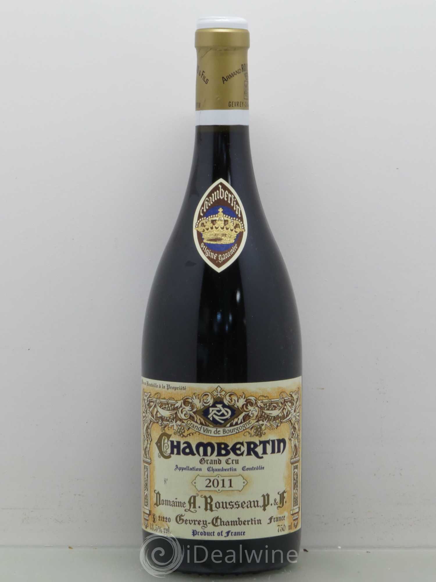 Chambertin Grand Cru Armand Rousseau (Domaine) 2011 - Lot de 1 bouteille - 0