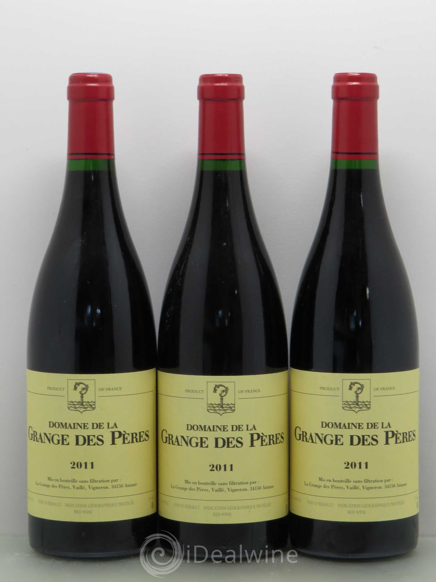 Pays d'Hérault Grange des Pères Laurent Vaillé 2011 - Lot de 6 bouteilles - 2