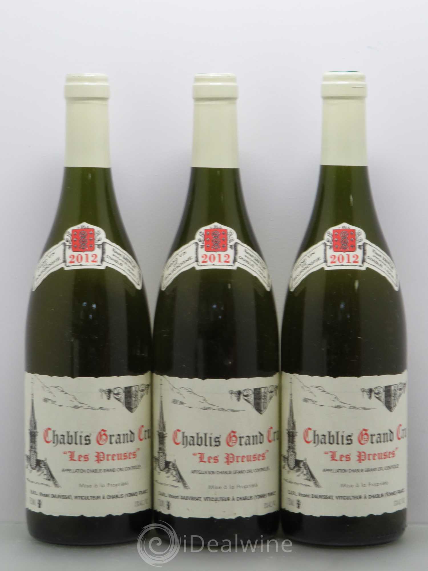 Chablis Grand Cru Les Preuses Vincent Dauvissat (Domaine) 2012 - Lot de 6 bouteilles - 2