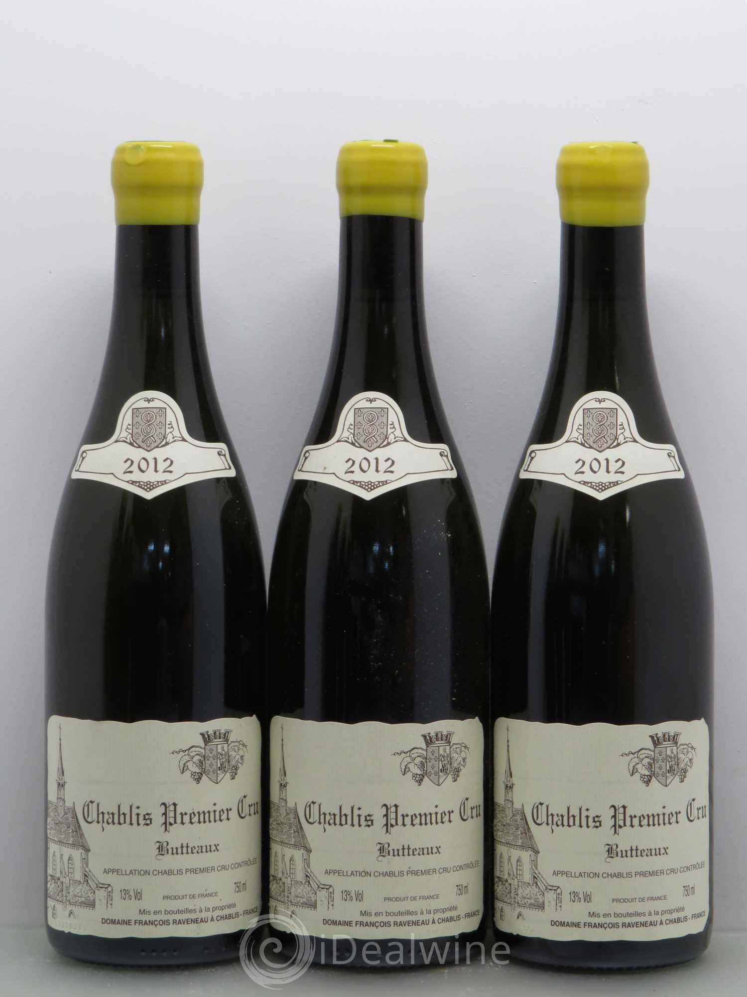 Chablis 1er Cru Butteaux Raveneau (Domaine) 2012 - Posten von 12 Flaschen - 1