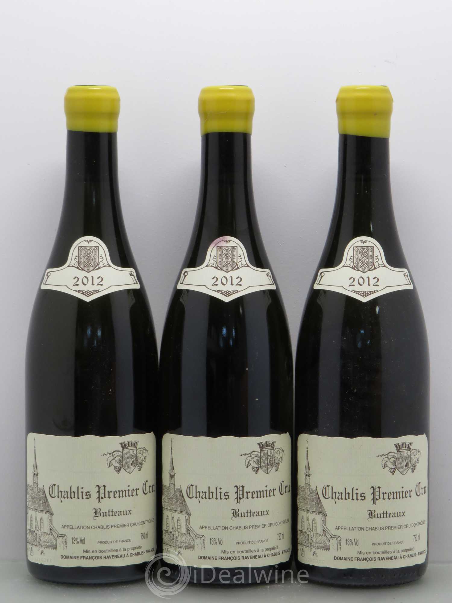 Chablis 1er Cru Butteaux Raveneau (Domaine) 2012 - Posten von 12 Flaschen - 3