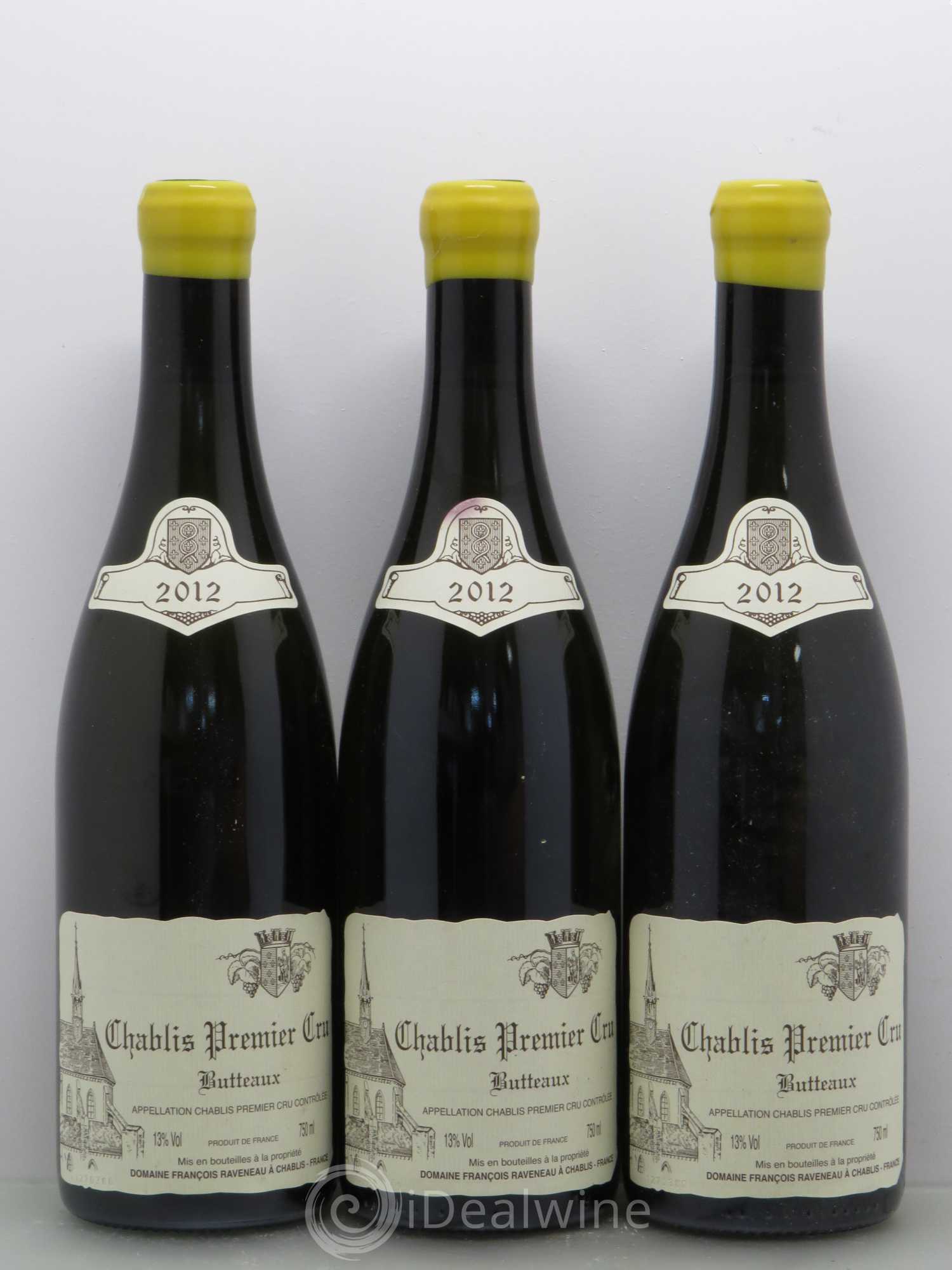 Chablis 1er Cru Butteaux Raveneau (Domaine) 2012 - Posten von 12 Flaschen - 4