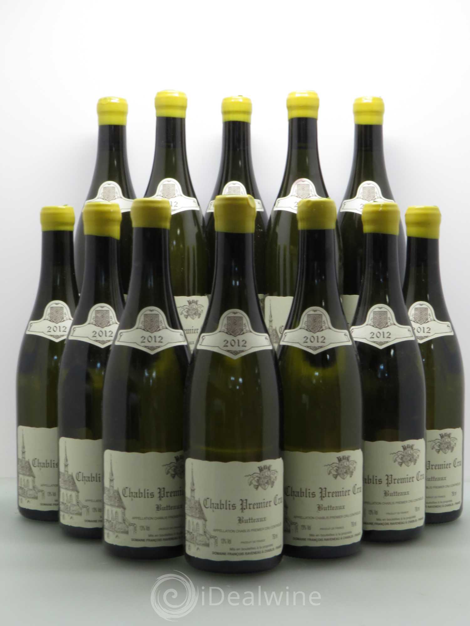Chablis 1er Cru Butteaux Raveneau (Domaine) 2012 - Posten von 12 Flaschen - 0