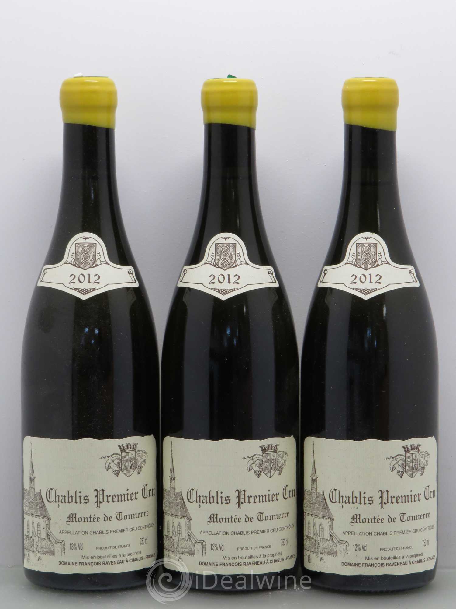Chablis 1er Cru Montée de Tonnerre Raveneau (Domaine) 2012 - Lot de 12 bouteilles - 3