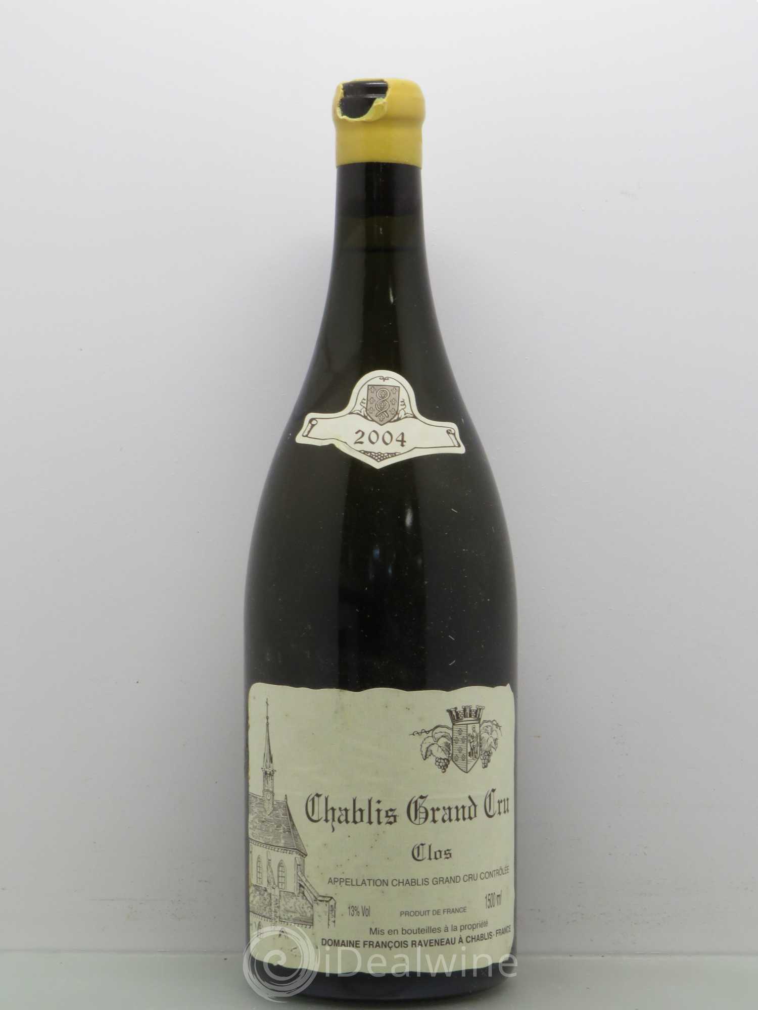 Chablis Grand Cru Clos Raveneau (Domaine) 2004 - Lot de 1 magnum - 0