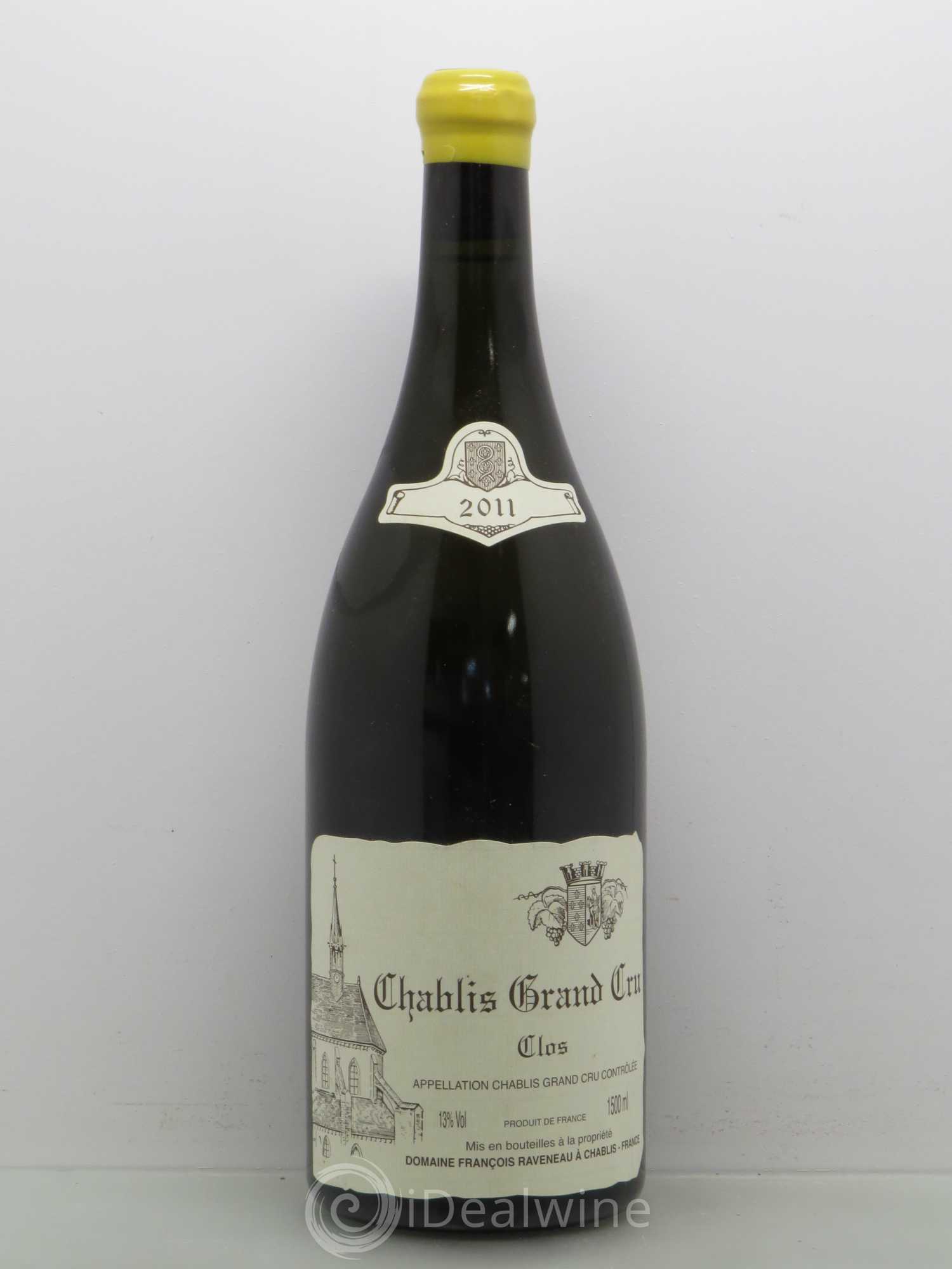 Chablis Grand Cru Clos Raveneau (Domaine) 2011 - Lot de 1 magnum - 0