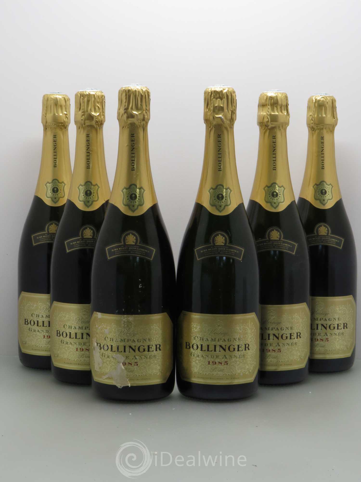 La Grande Année Brut Bollinger 1985 - Lot de 6 bouteilles - 0