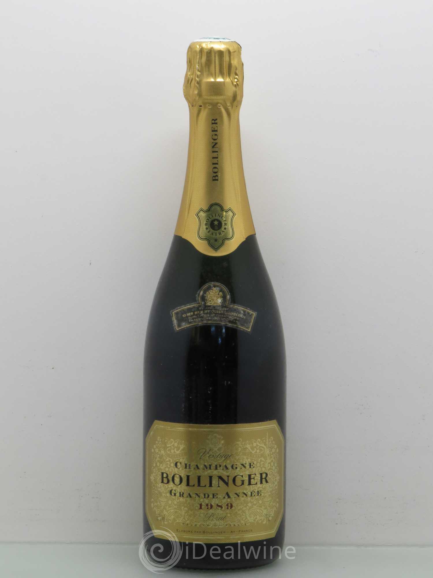 La Grande Année Brut Bollinger 1989 - Lot de 1 bouteille - 0