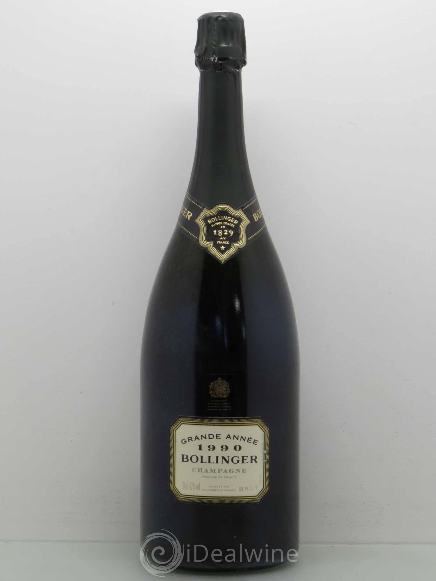 La Grande Année Brut Bollinger 1990 - Lot de 1 magnum - 0