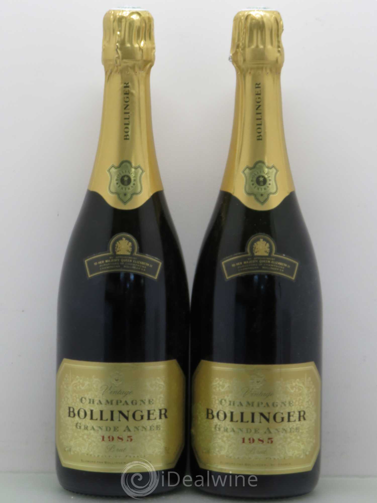 La Grande Année Brut Bollinger 1985 - Lot de 2 bouteilles - 0