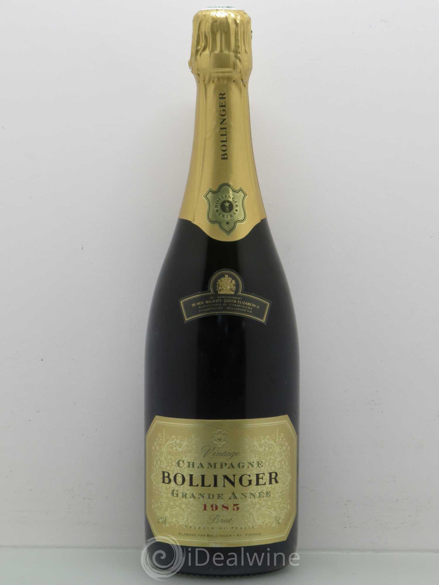 La Grande Année Brut Bollinger 1985 - Lot de 1 bouteille - 0