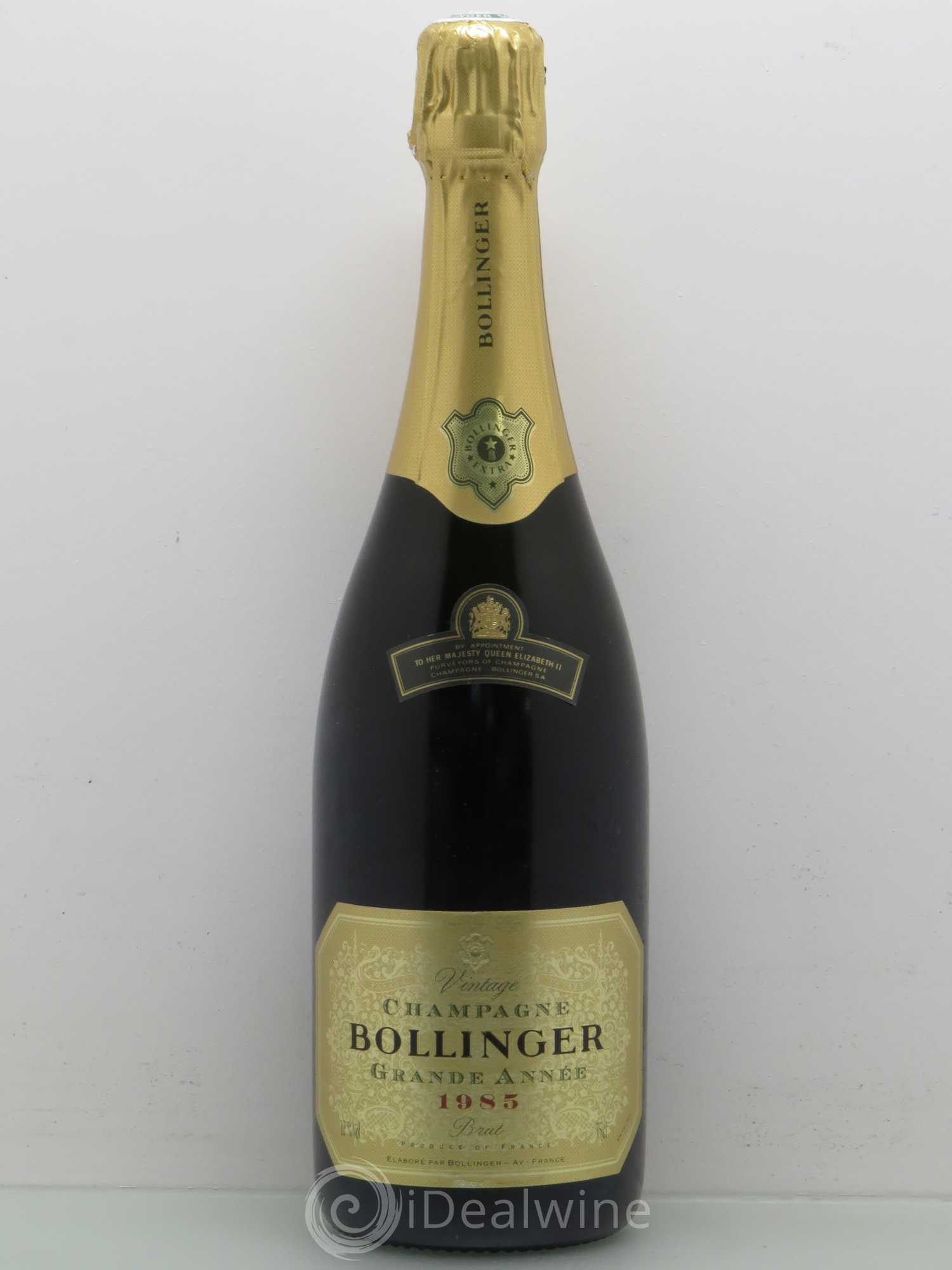 La Grande Année Brut Bollinger 1985 - Lot de 1 bouteille - 0