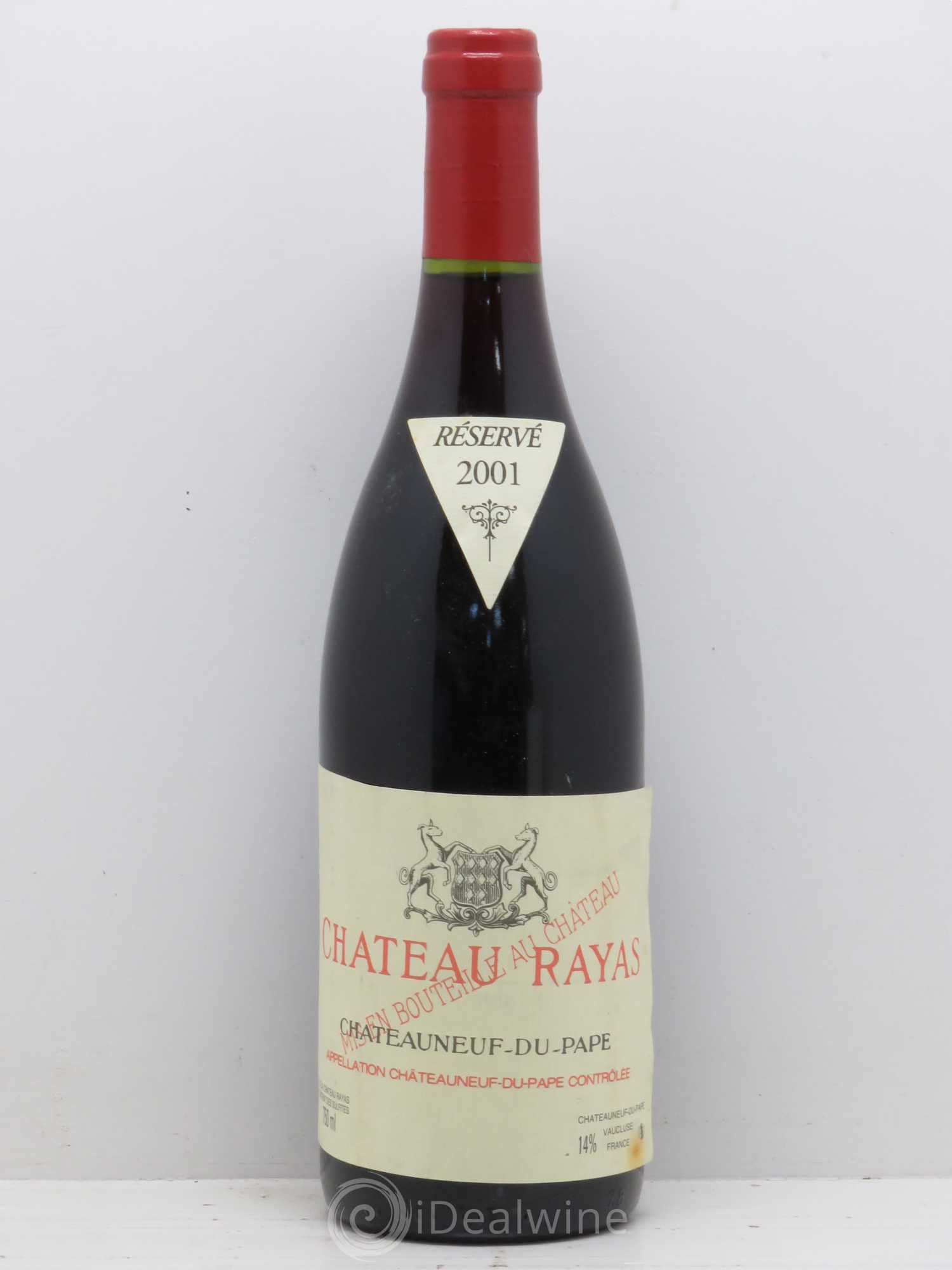 Châteauneuf-du-Pape Château Rayas Emmanuel Reynaud 2001 - Lot de 1 bouteille - 0