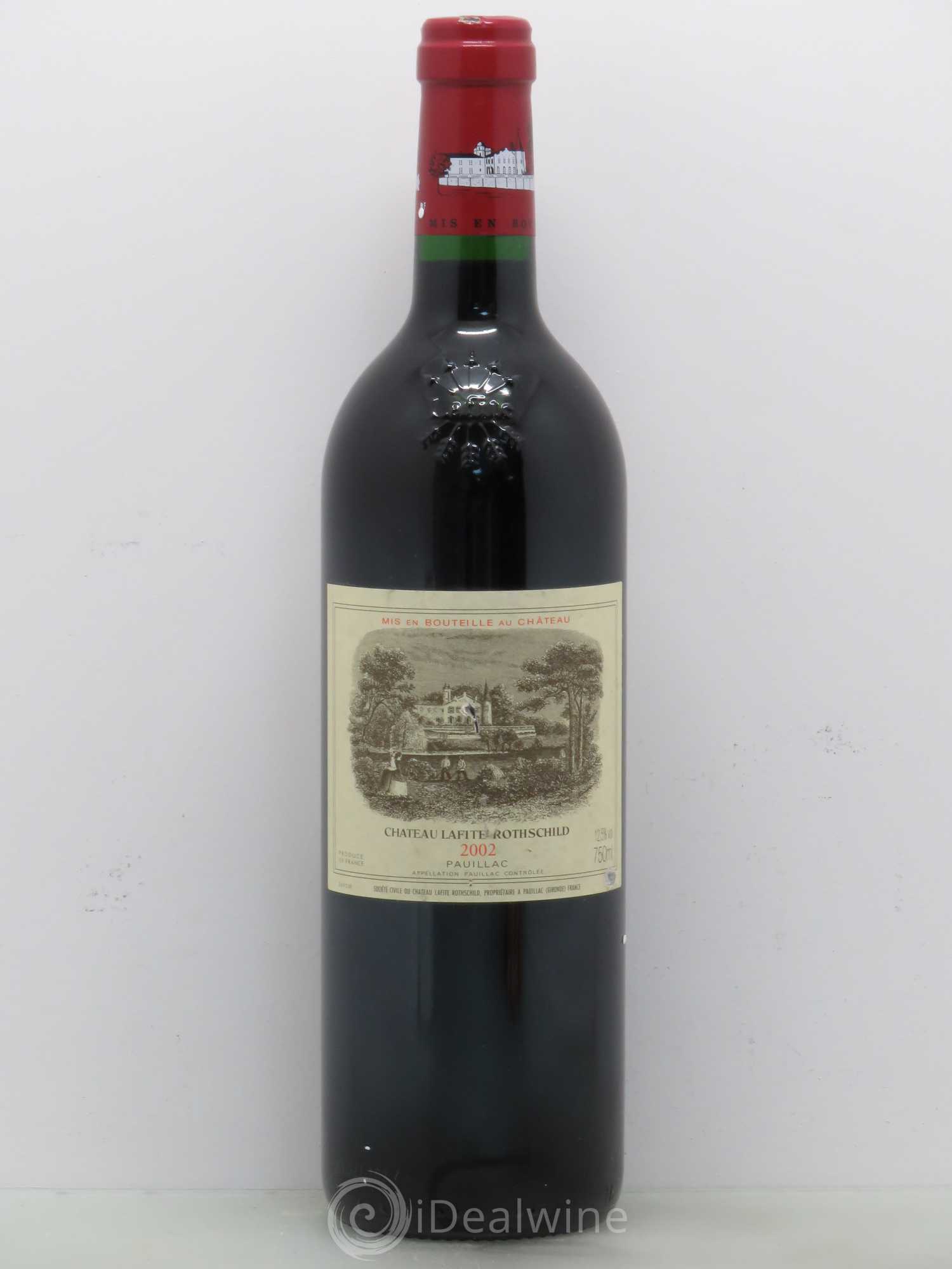 Château Lafite Rothschild 1er Grand Cru Classé 2002 - Lot de 1 bouteille - 0