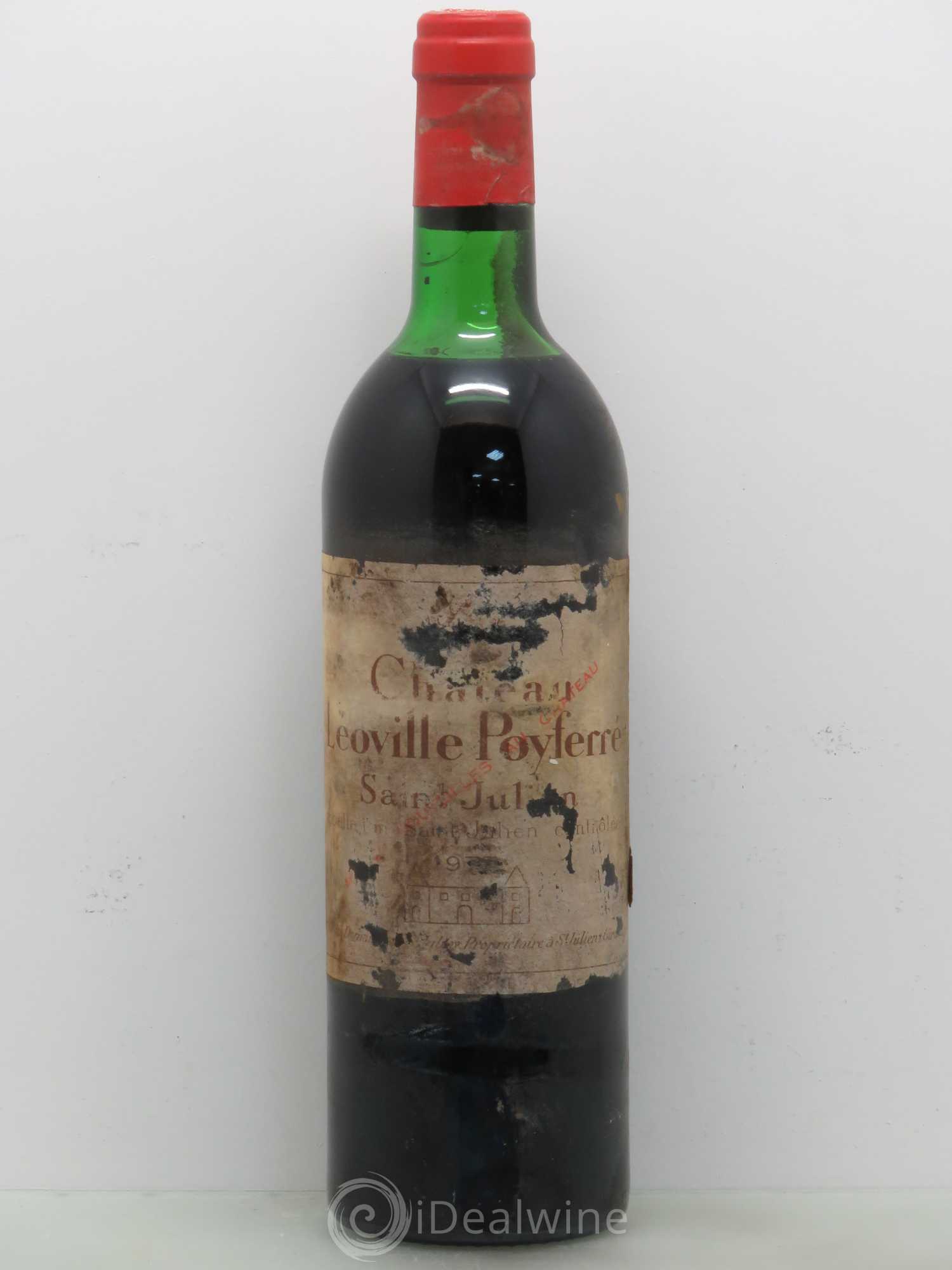 Château Léoville Poyferré 2ème Grand Cru Classé Présumé 1977 - Lot de 1 bouteille - 0