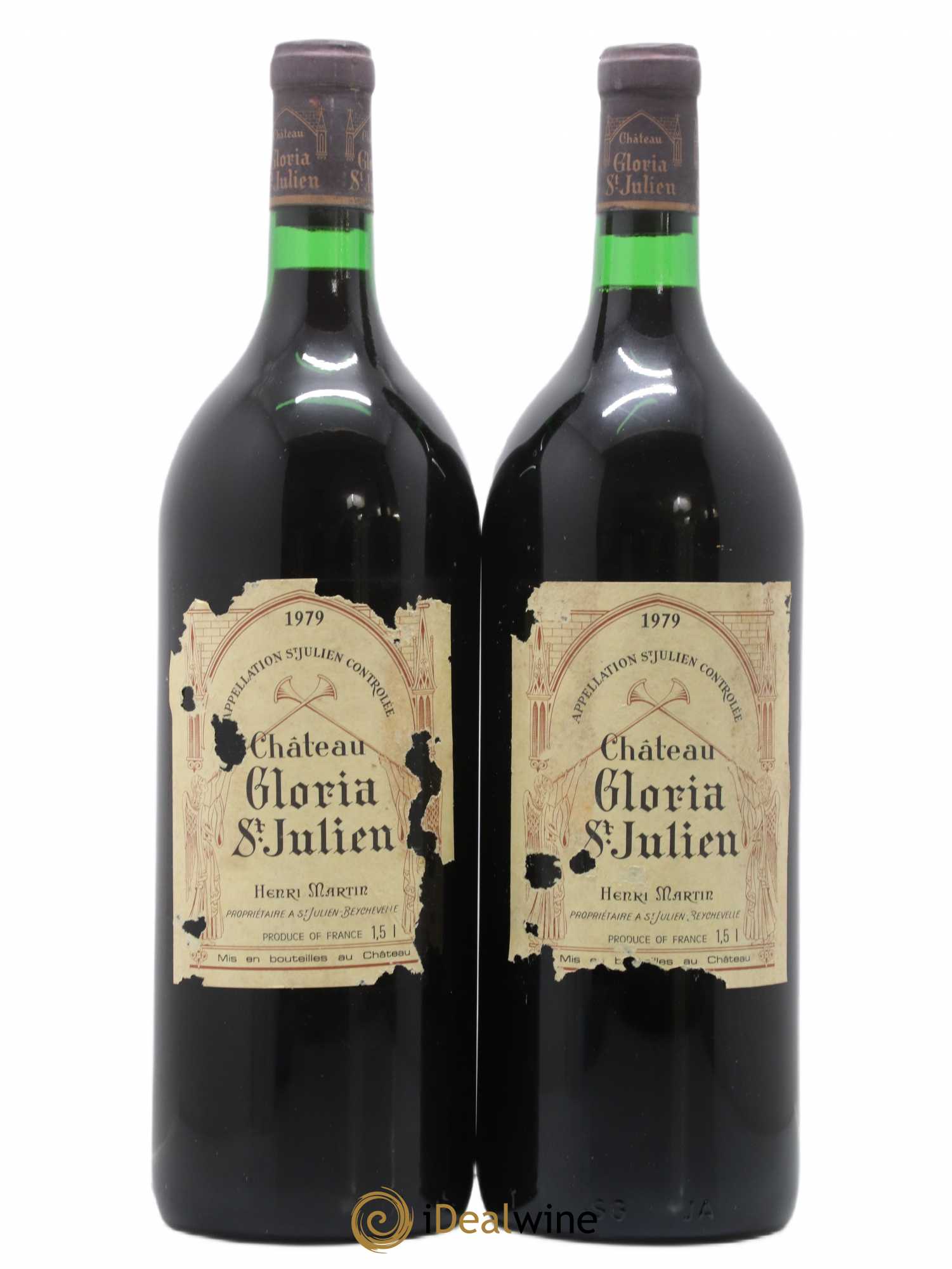 Château Gloria 1979 - Lot de 2 magnums - 0