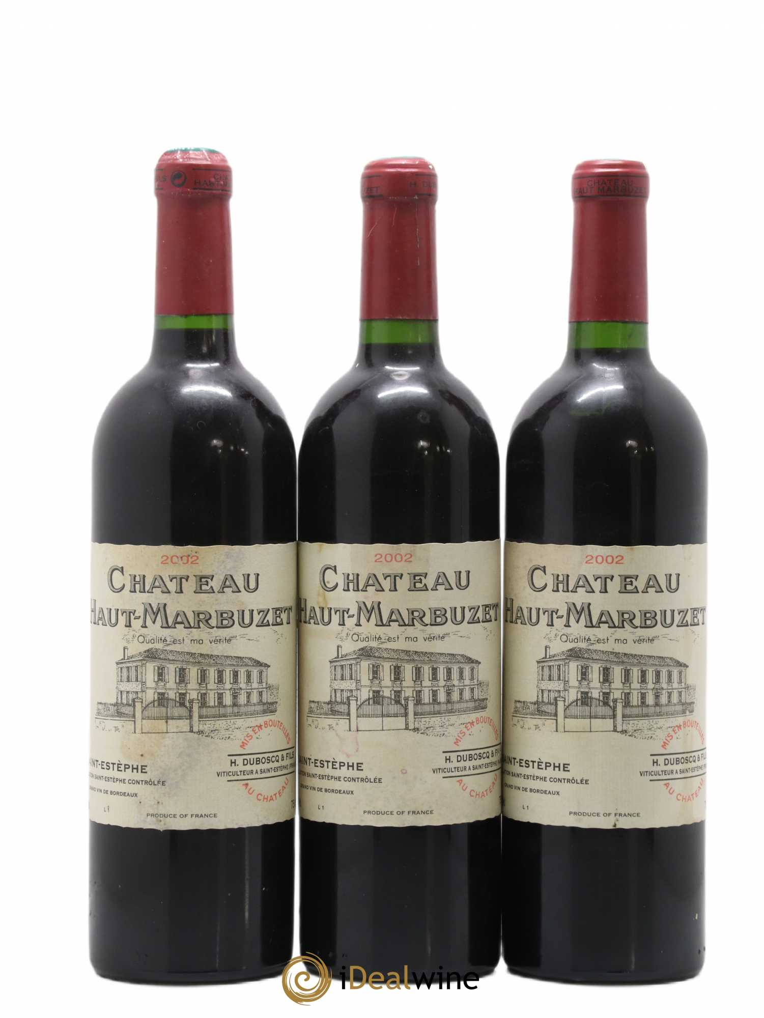 Château Haut Marbuzet 2002 - Lot de 6 bouteilles - 2