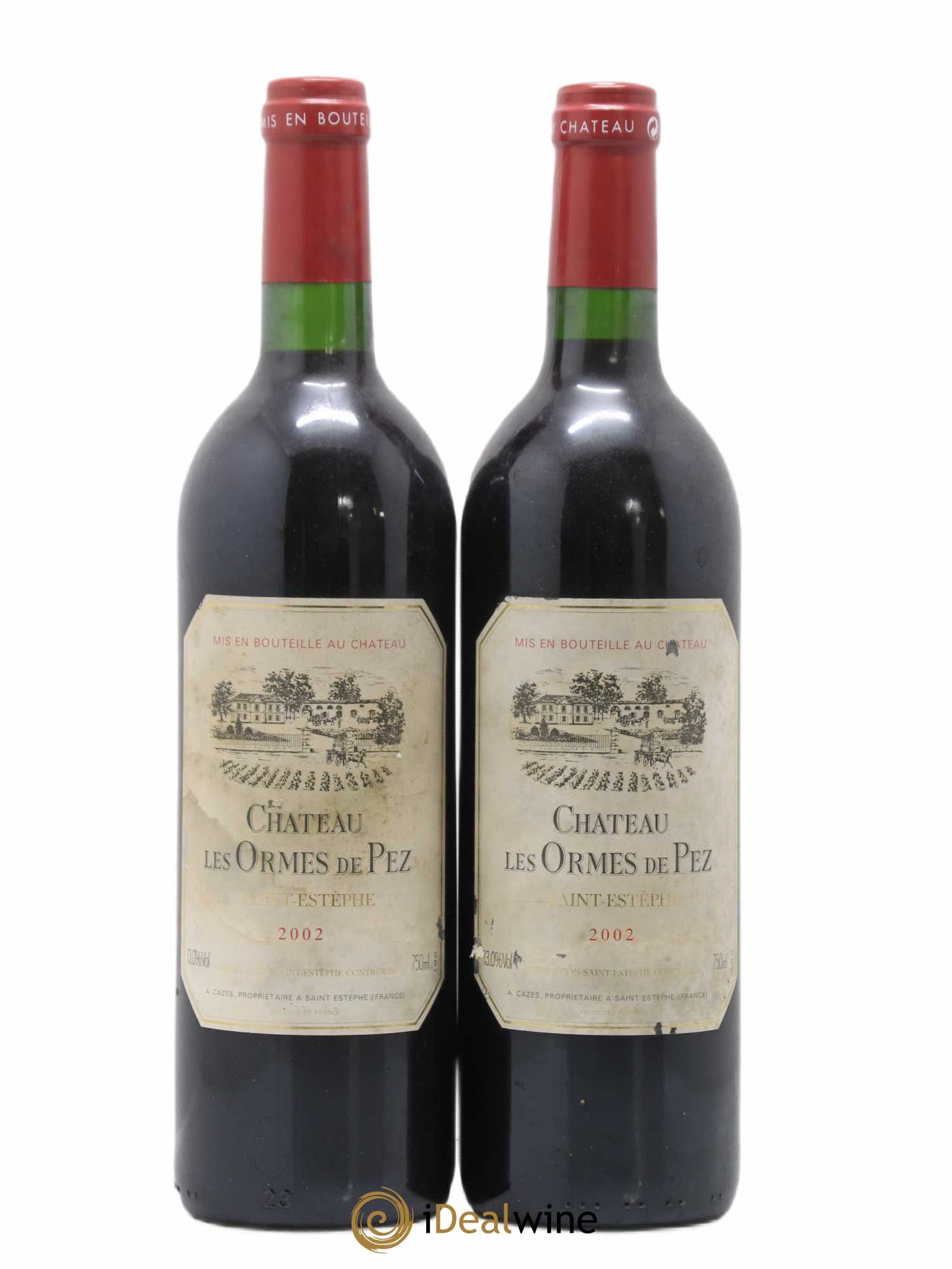 Château les Ormes de Pez 2002 - Lot de 2 bouteilles - 0