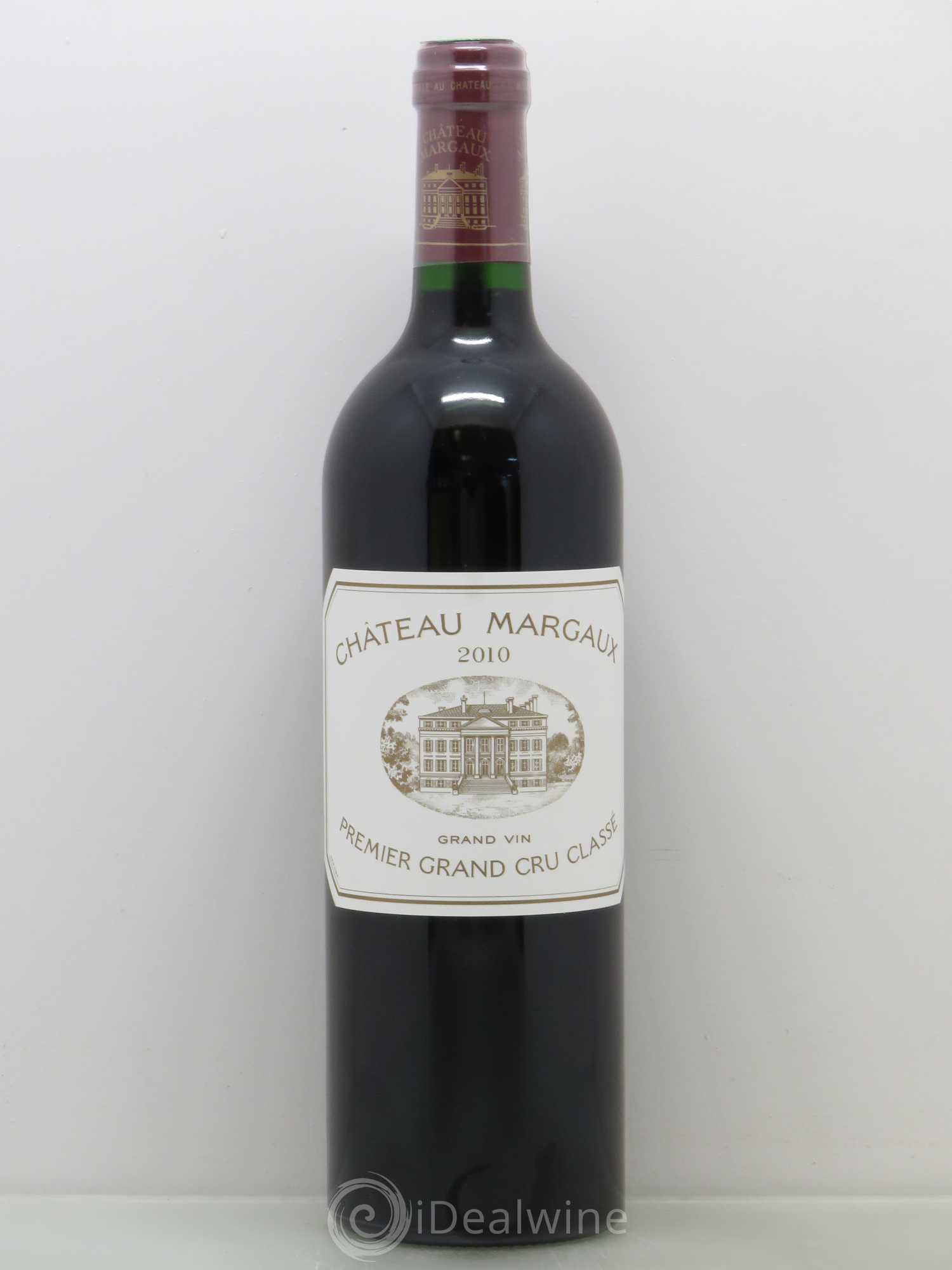 Château Margaux 1er Grand Cru Classé 2010 - Lot de 1 bouteille - 0
