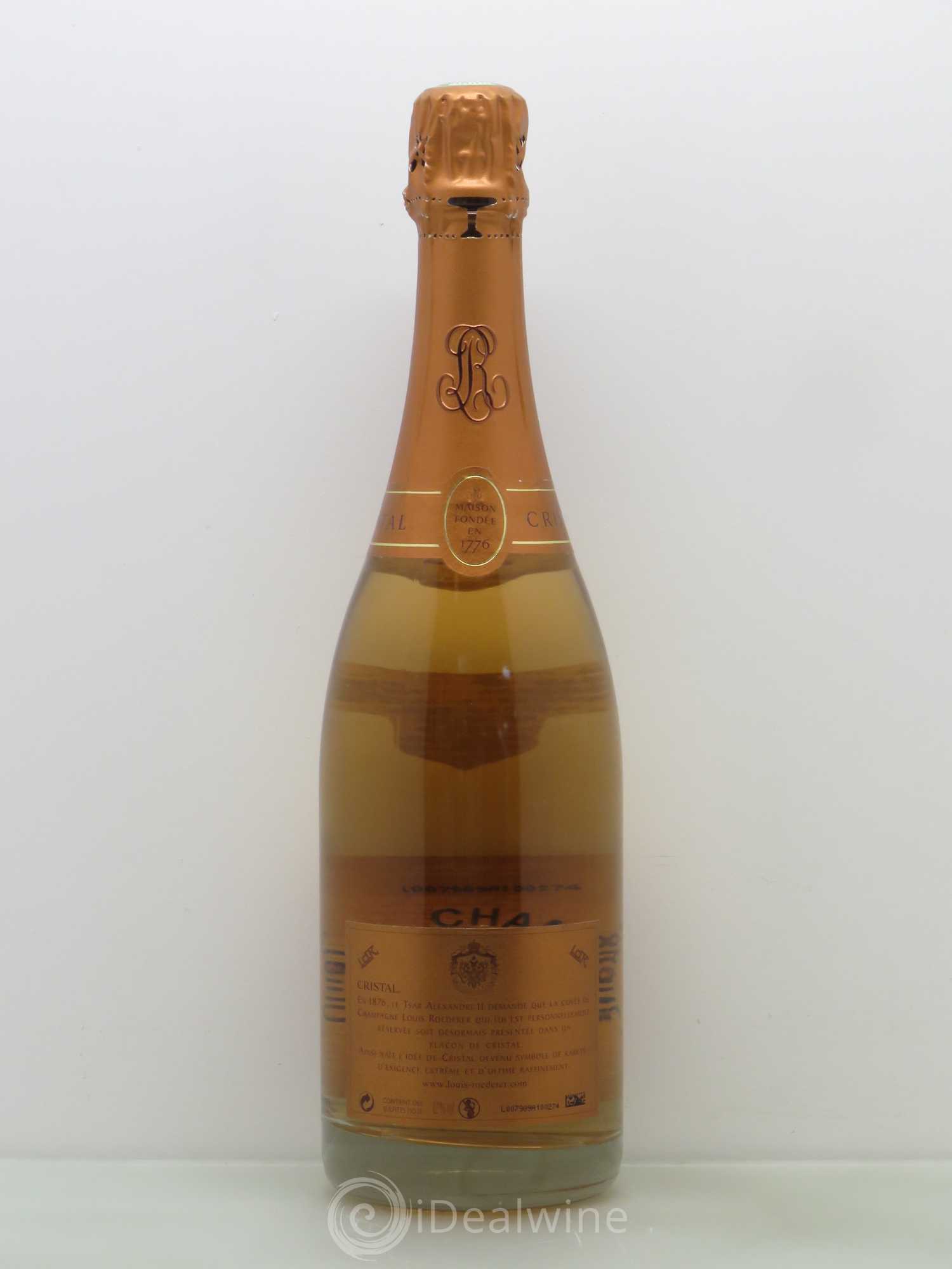Cristal Louis Roederer 2002 - Lot de 1 bouteille - 1