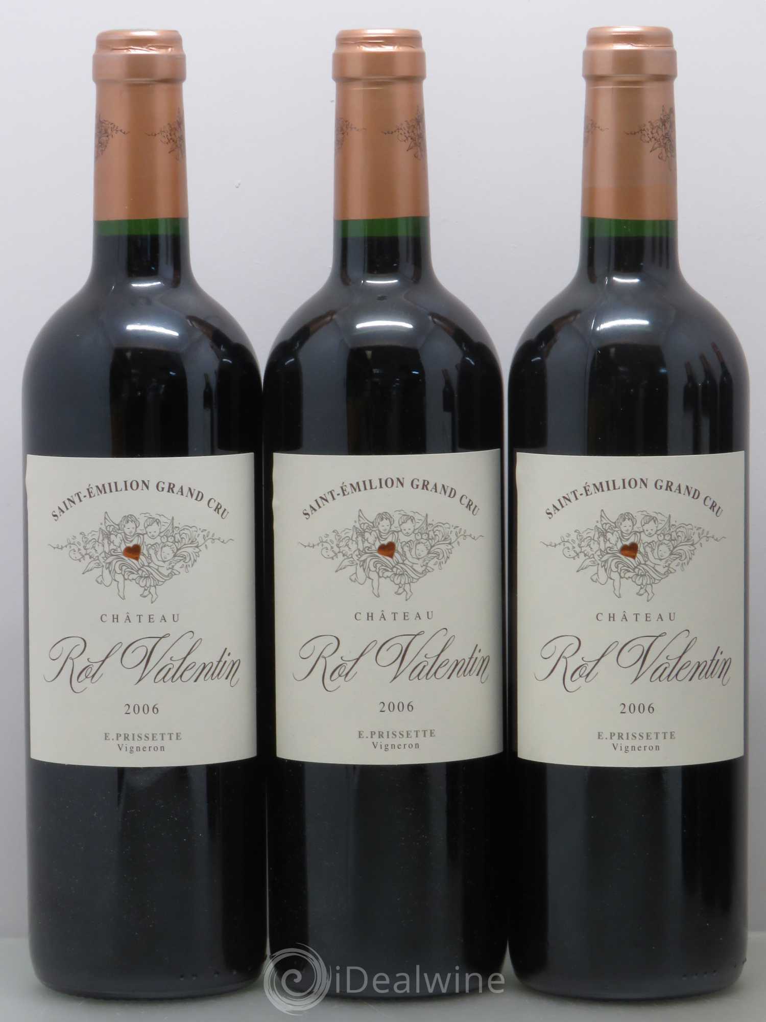 Château Rol Valentin Grand Cru Classé 2006 - Lot of 6 bottles - 1