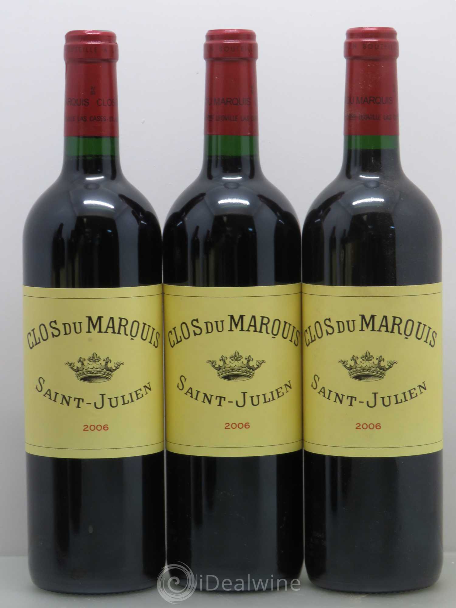 Clos du Marquis 2006 - Lot de 6 bouteilles - 1