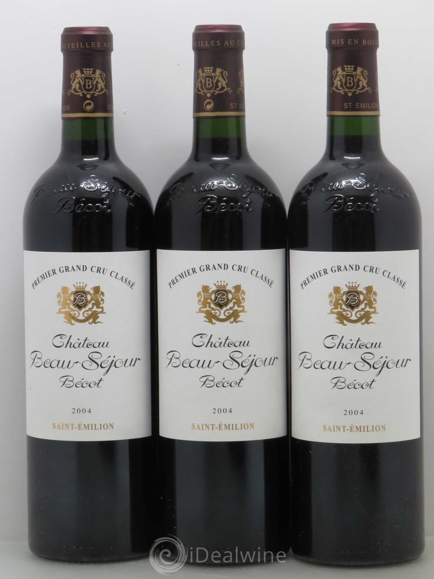 Château Beau-Séjour Bécot 1er Grand Cru Classé B 2004 - Lot de 12 bouteilles - 3