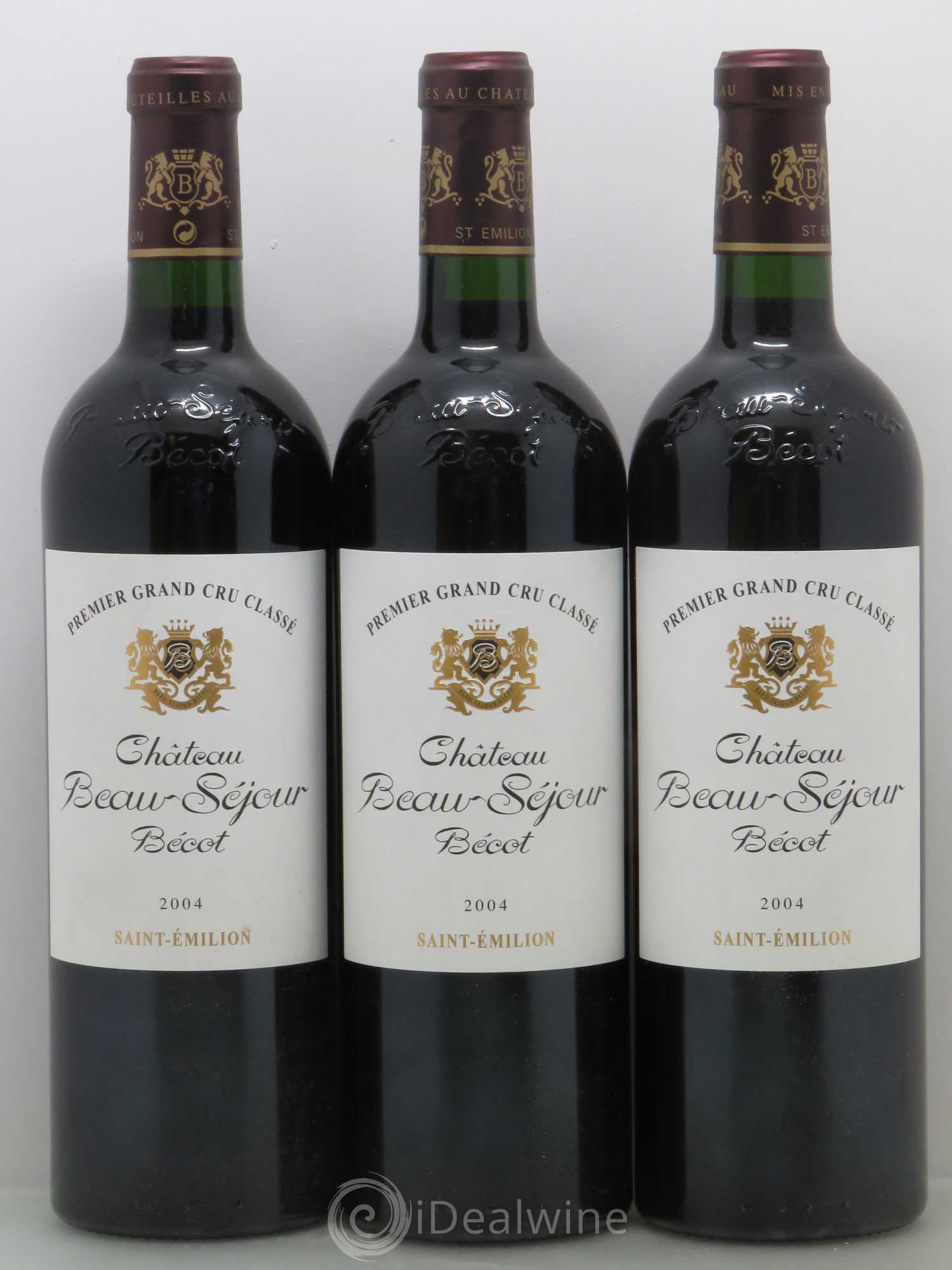 Château Beau-Séjour Bécot 1er Grand Cru Classé B 2004 - Lot de 12 bouteilles - 4