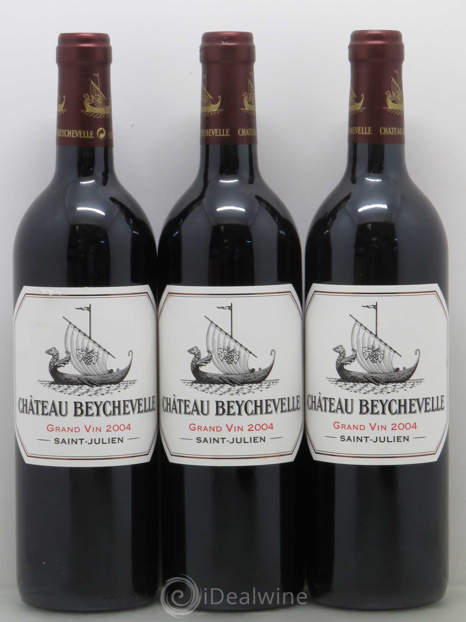 Château Beychevelle 4ème Grand Cru Classé 2004 - Lot de 12 bouteilles - 1