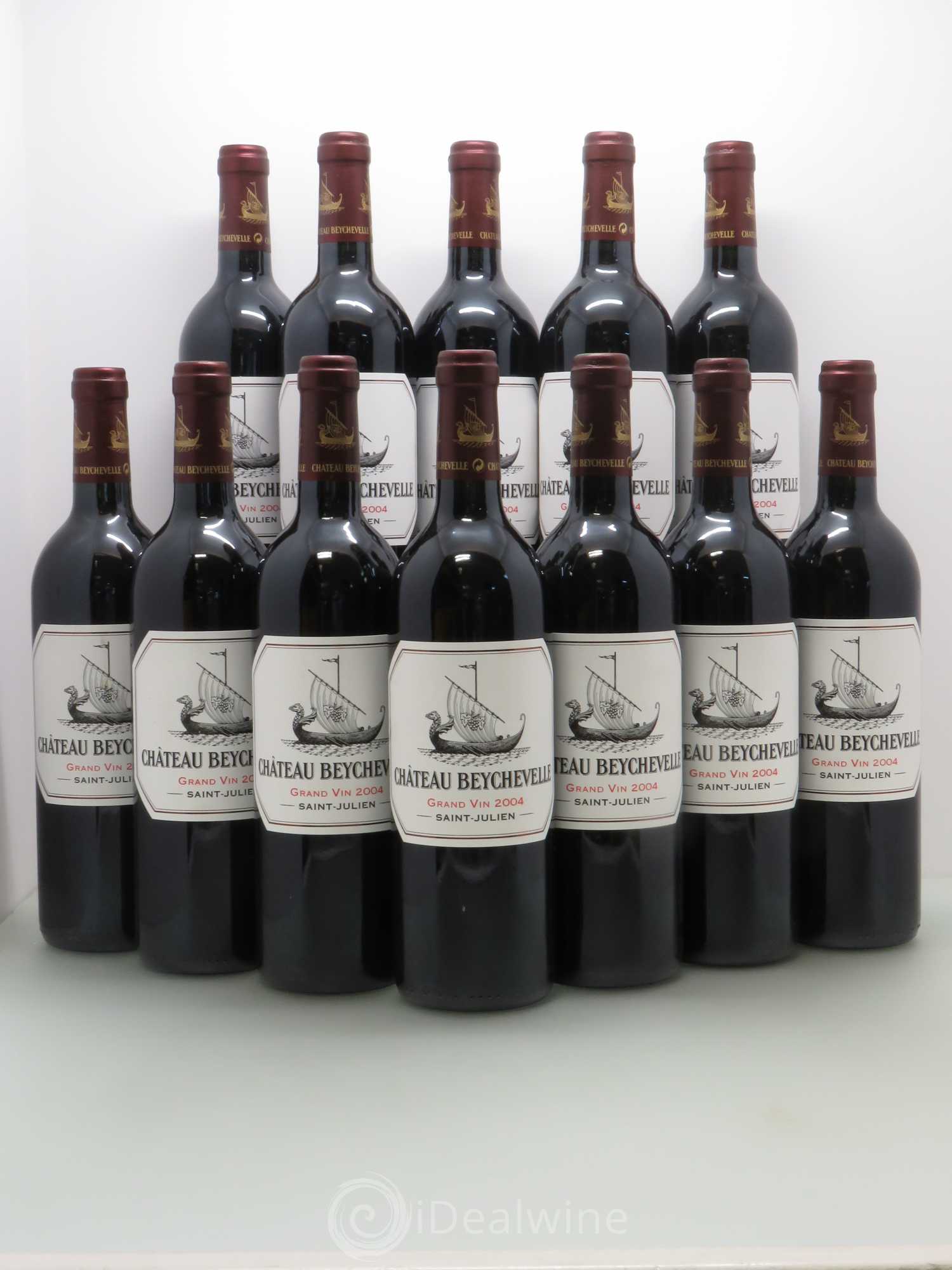 Château Beychevelle 4ème Grand Cru Classé 2004 - Lot de 12 bouteilles - 0