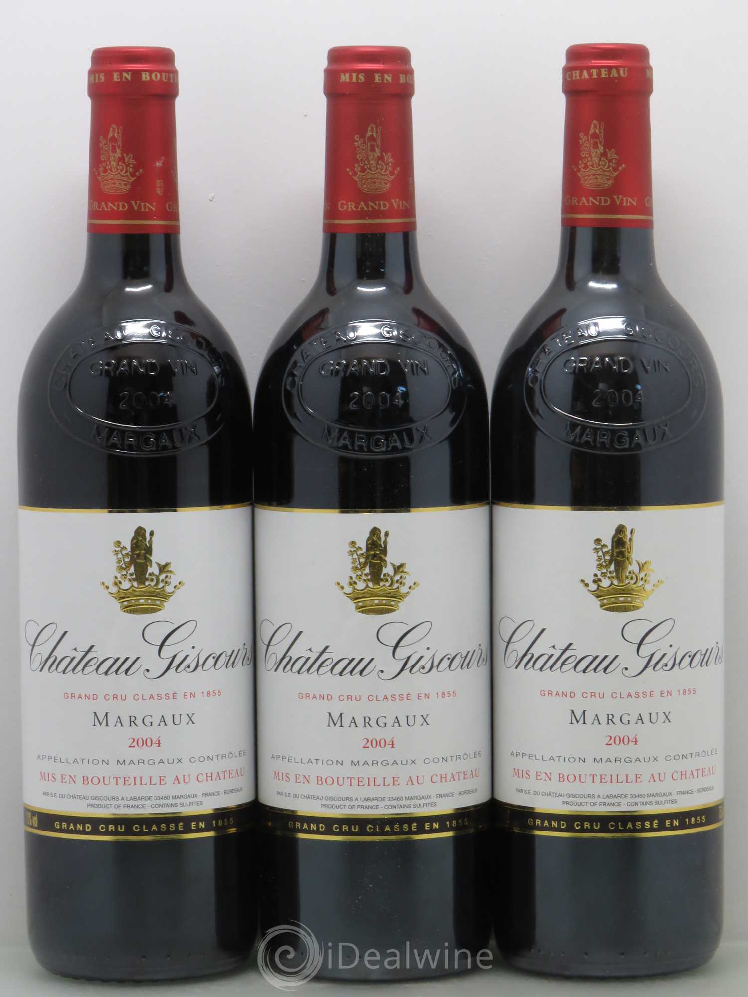 Château Giscours 3ème Grand Cru Classé 2004 - Lot de 12 bouteilles - 1