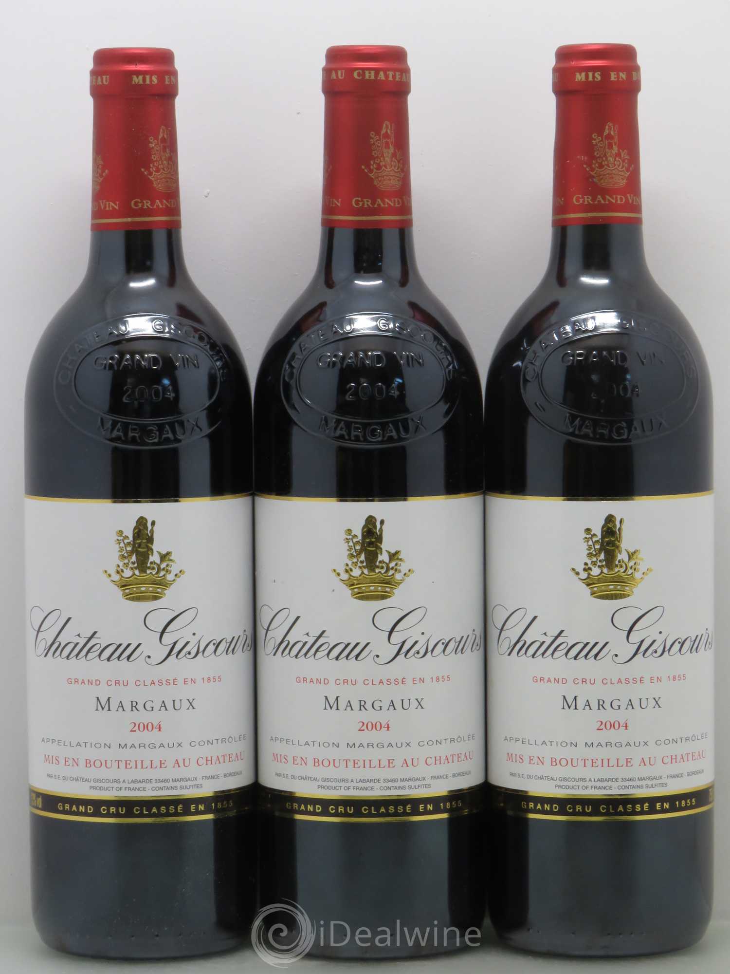 Château Giscours 3ème Grand Cru Classé 2004 - Lot de 12 bouteilles - 2