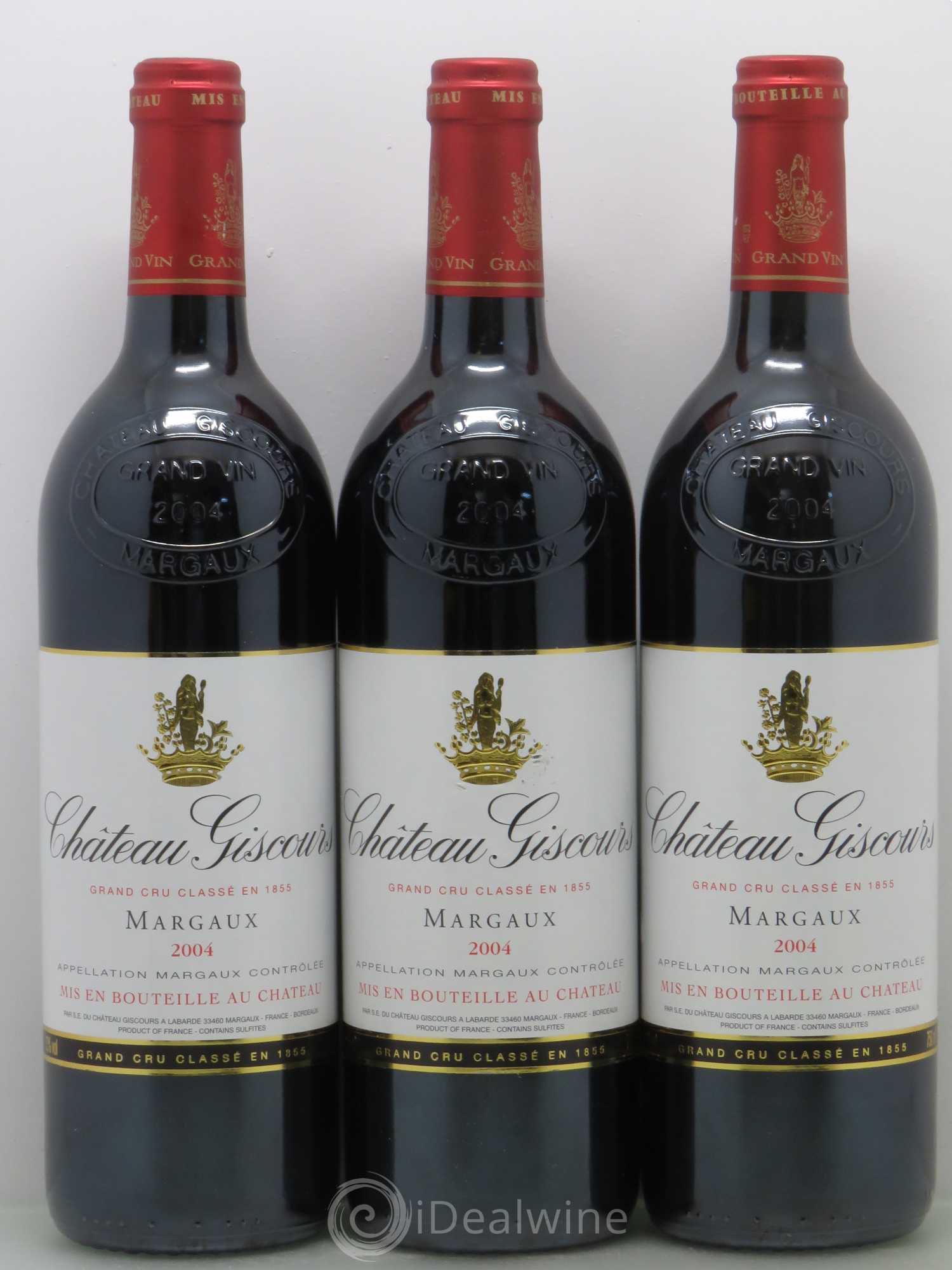 Château Giscours 3ème Grand Cru Classé 2004 - Lot de 12 bouteilles - 3