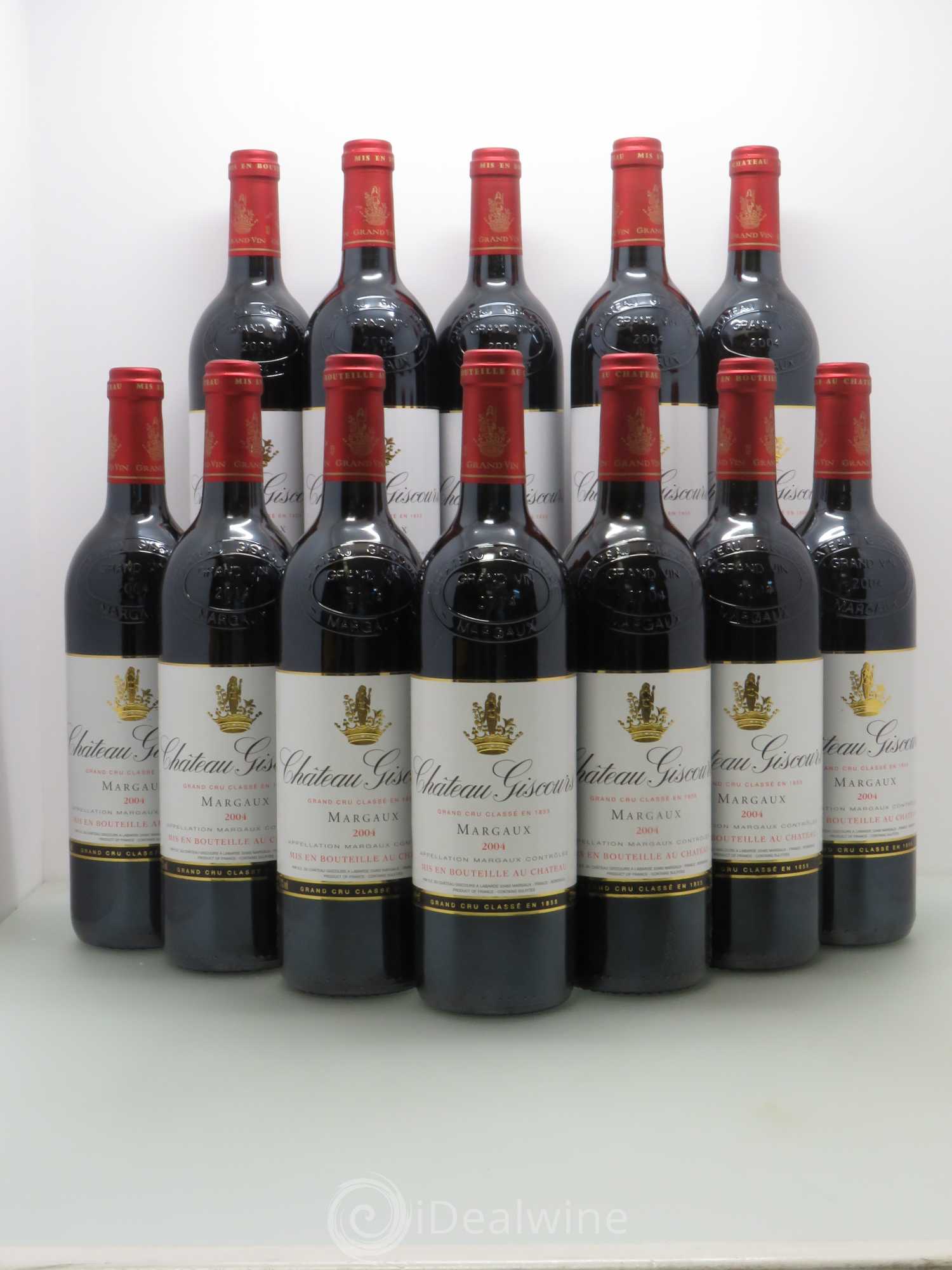 Château Giscours 3ème Grand Cru Classé 2004 - Lot de 12 bouteilles - 0