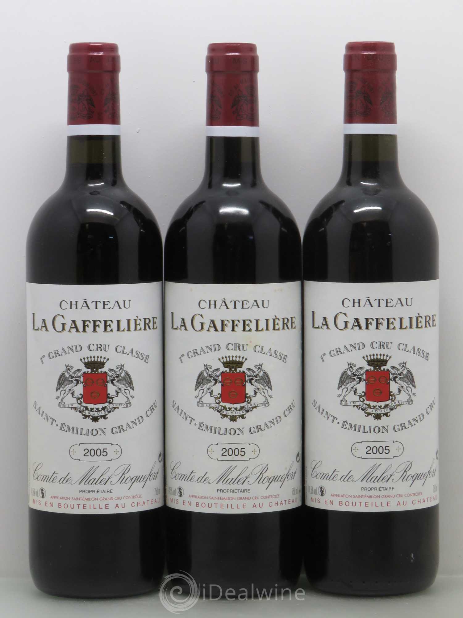 Château la Gaffelière 1er Grand Cru Classé B 2005 - Lot de 12 bouteilles - 1