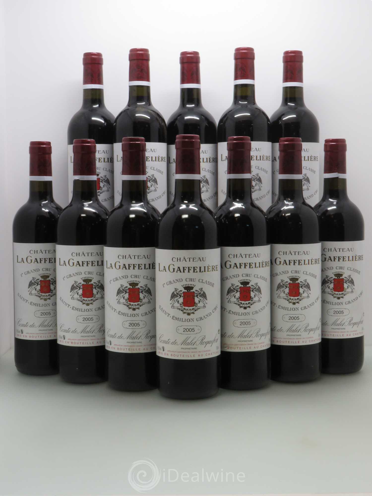 Château la Gaffelière 1er Grand Cru Classé B 2005 - Lot de 12 bouteilles - 0