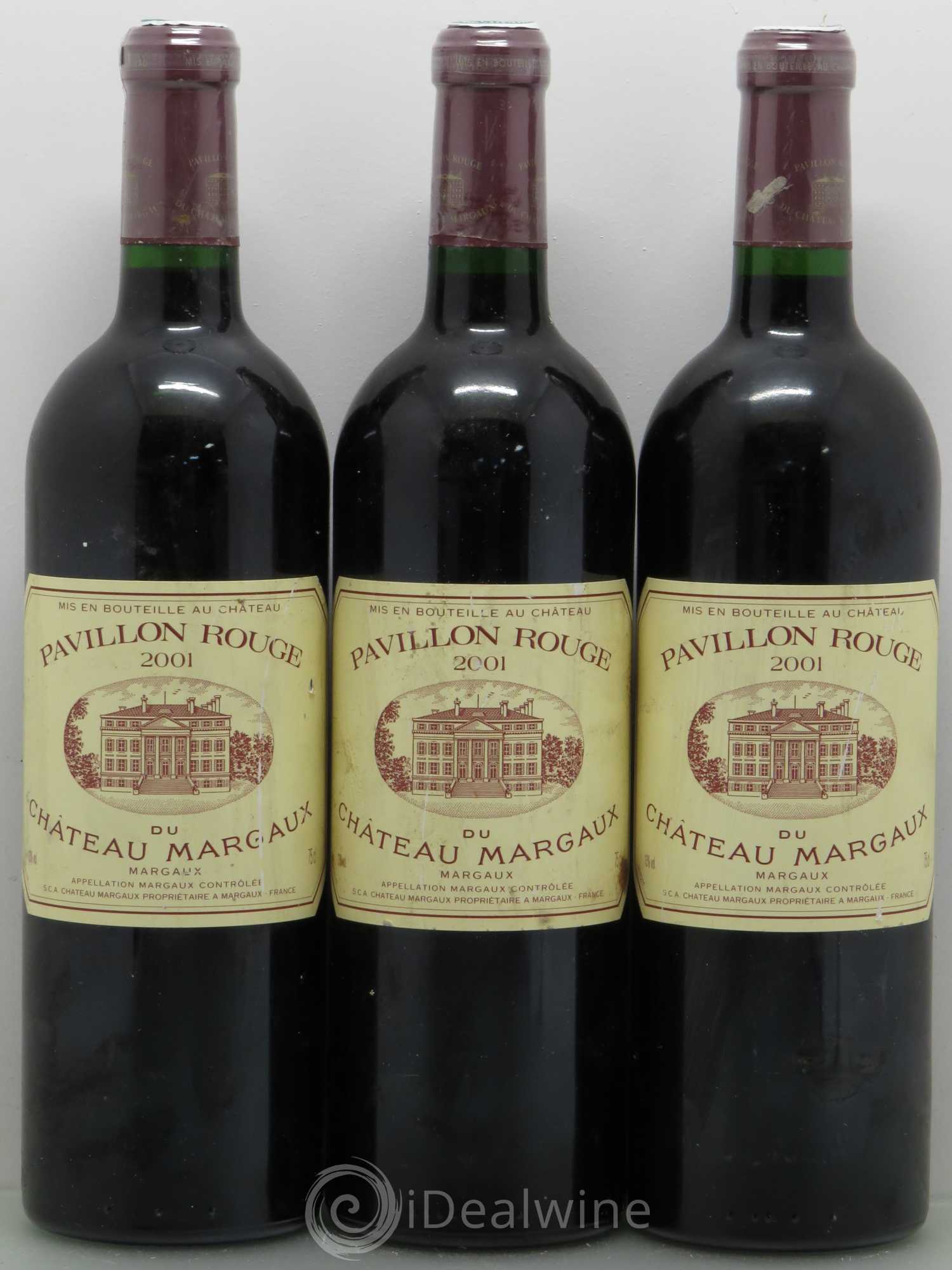 Pavillon Rouge du Château Margaux Second Vin 2001 - Lot de 12 bouteilles - 1