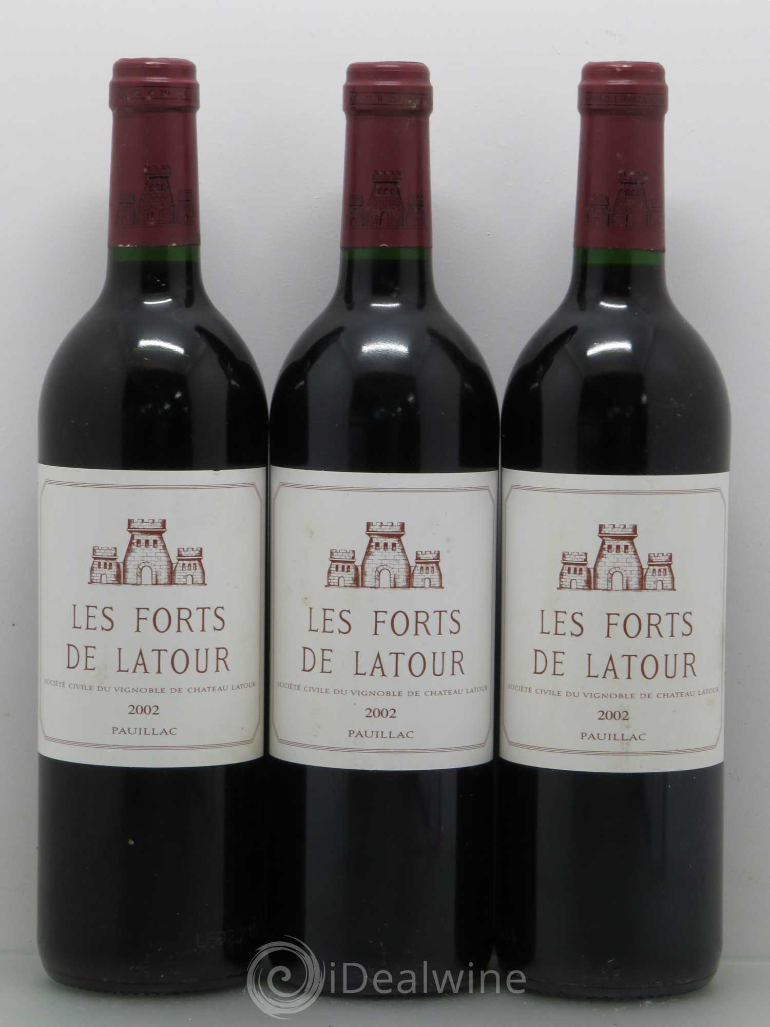 Les Forts de Latour Second Vin 2002 - Lot de 12 bouteilles - 1