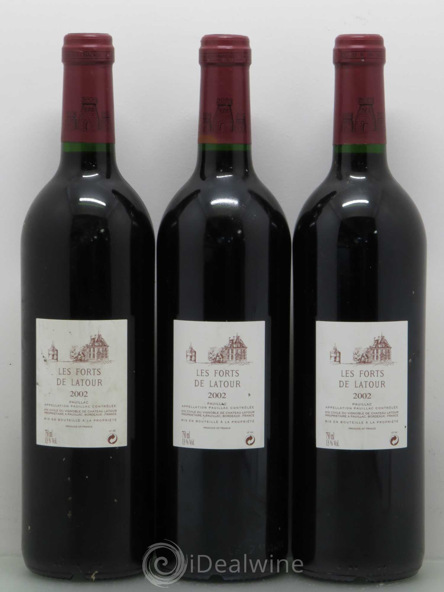 Les Forts de Latour Second Vin 2002 - Lot de 12 bouteilles - 2